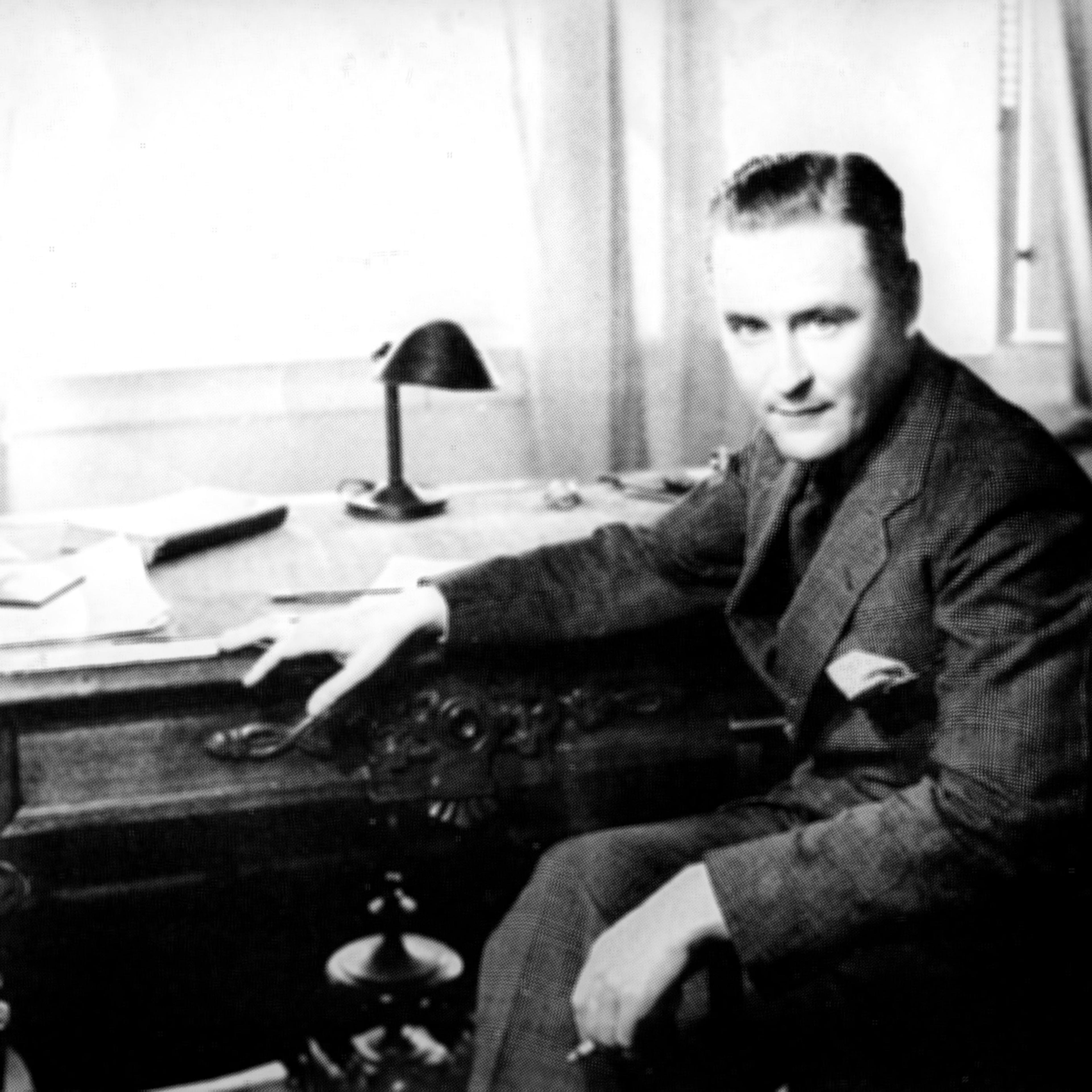 Portrait of Scott Fitzgerald