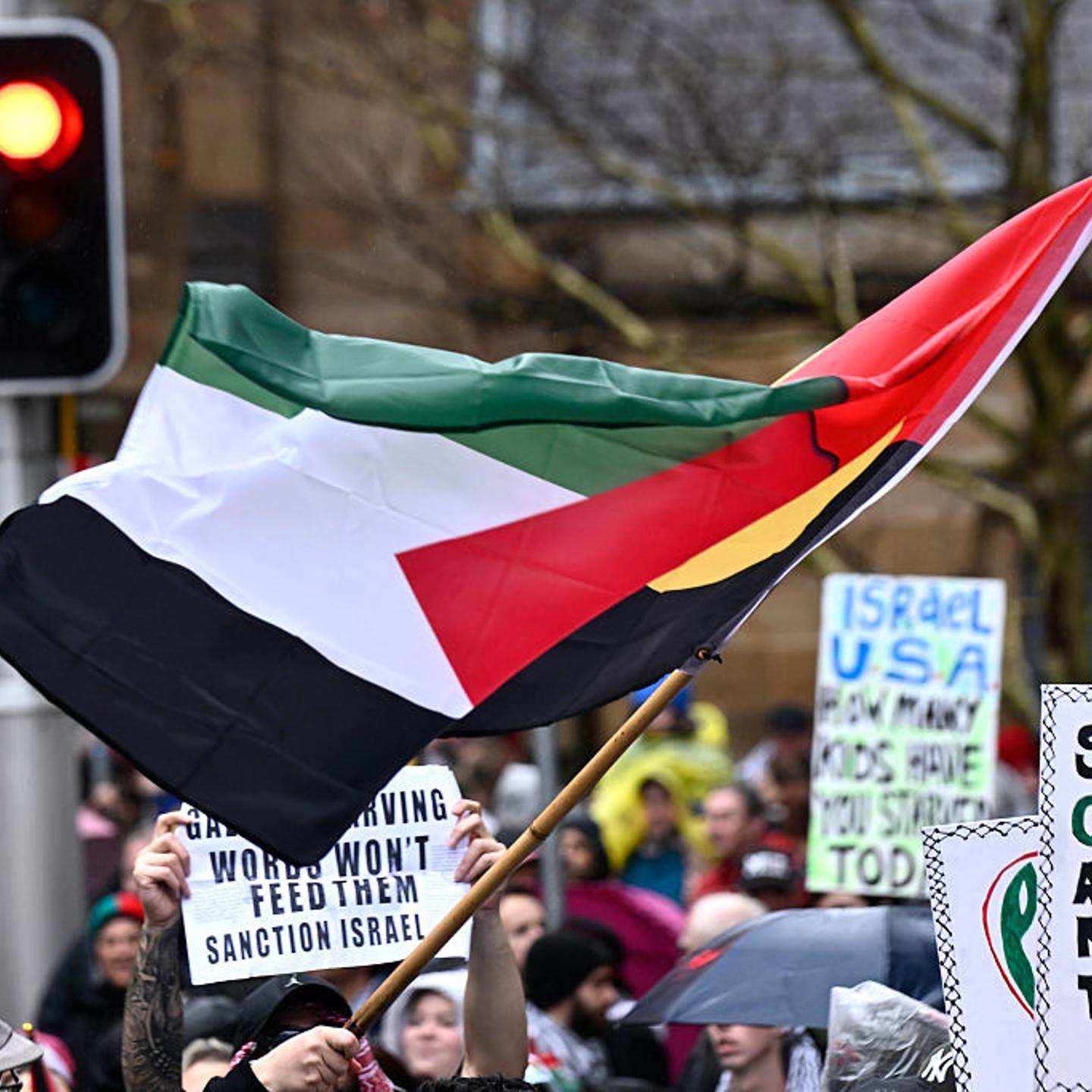 Pro-Palestinian Protesters March In Australia