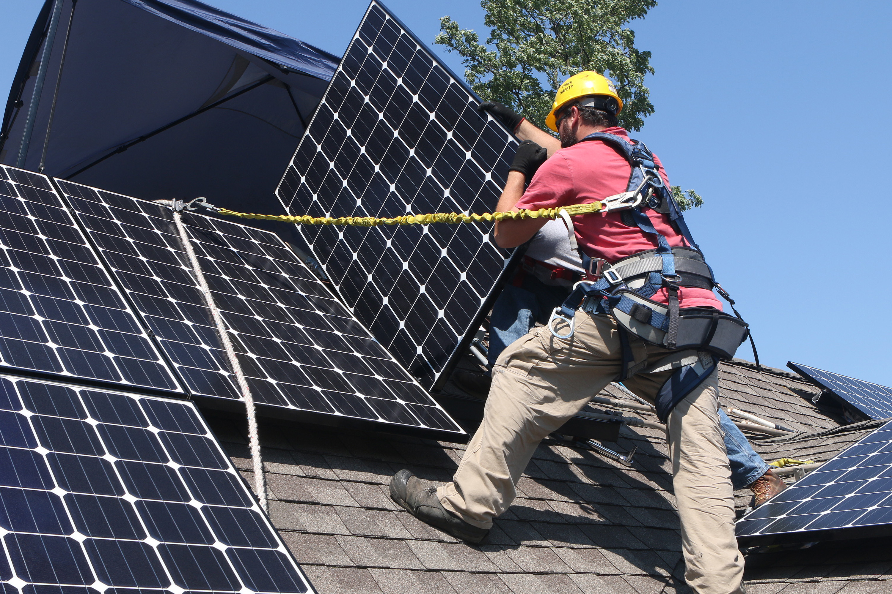 Views Of Home Solar Panel Installation
