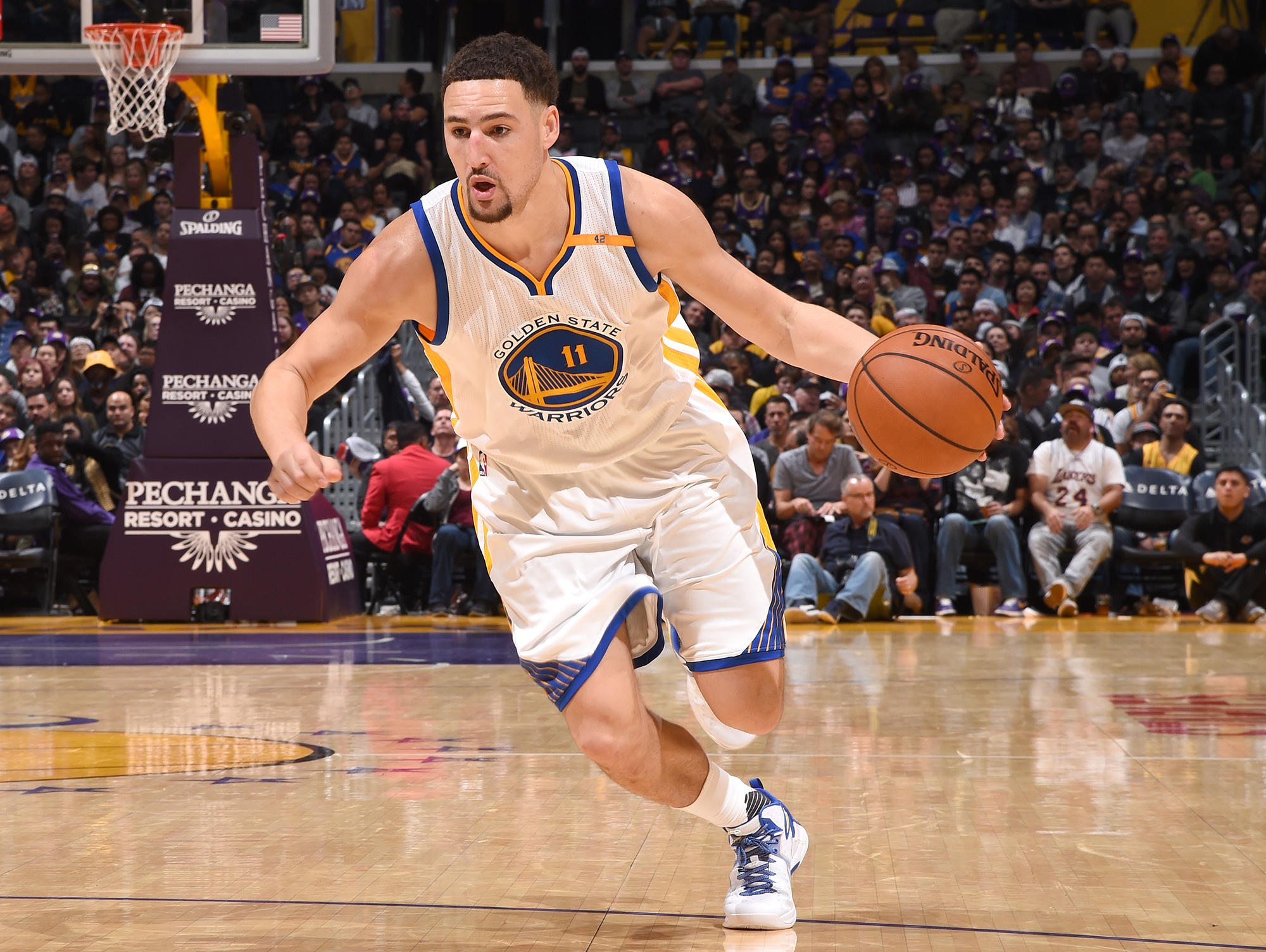 Golden State Warriors v Los Angeles Lakers