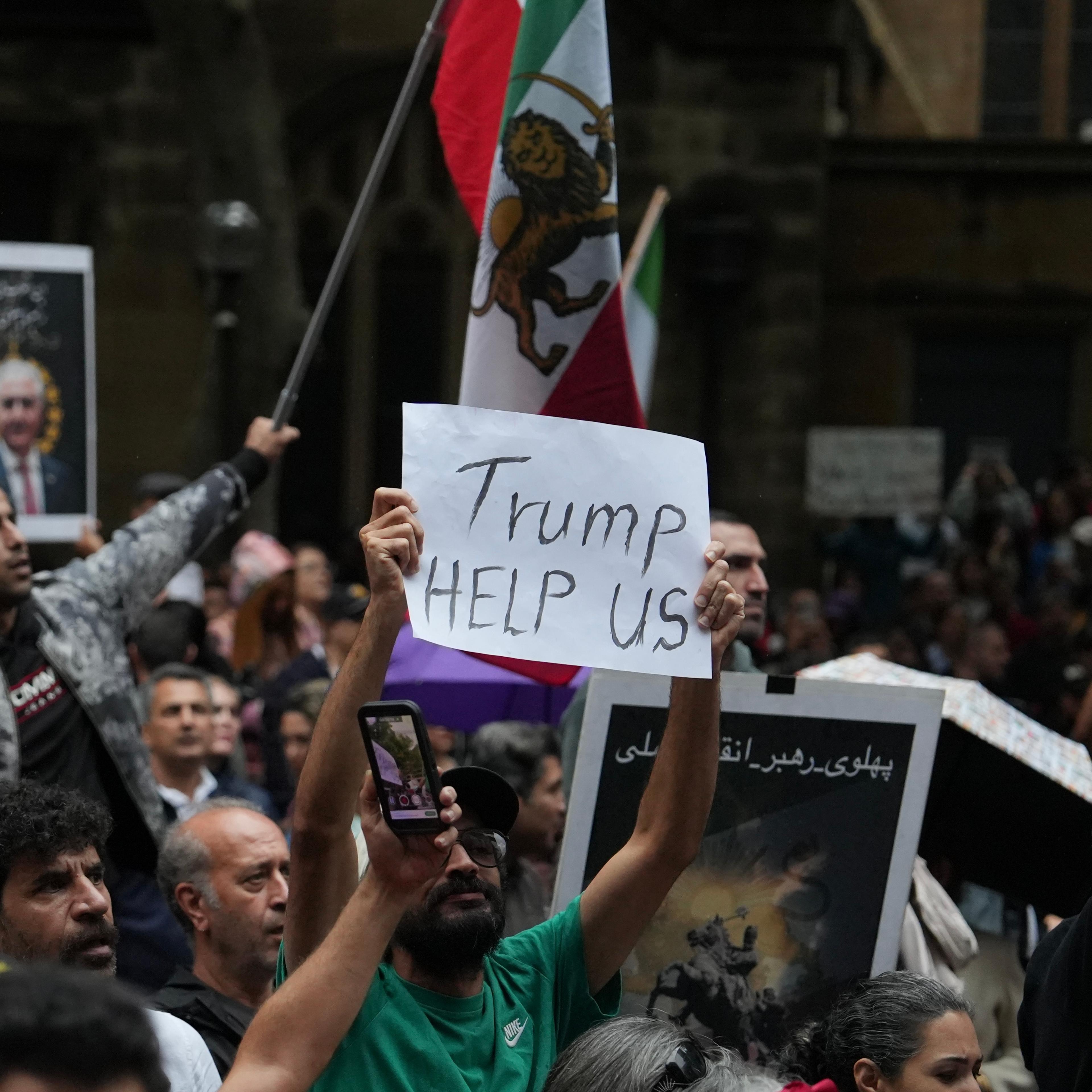 Protest Against Iranian Government In Sydney