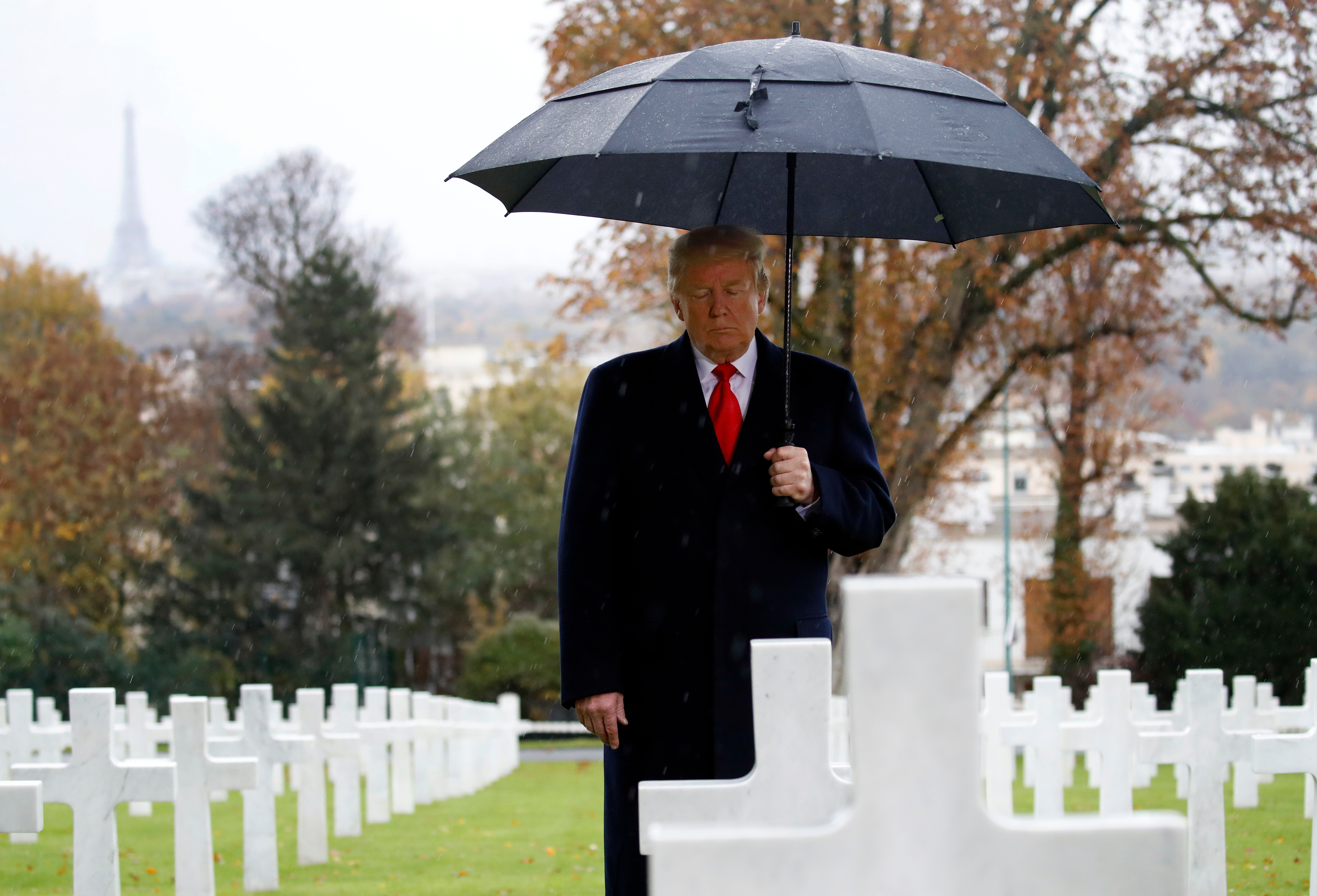 WWI Centennial, Suresnes, France - 11 Nov 2018