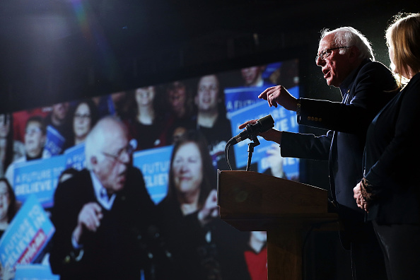 Bernie Sanders Holds Super Tuesday Campaign Rally In Vermont