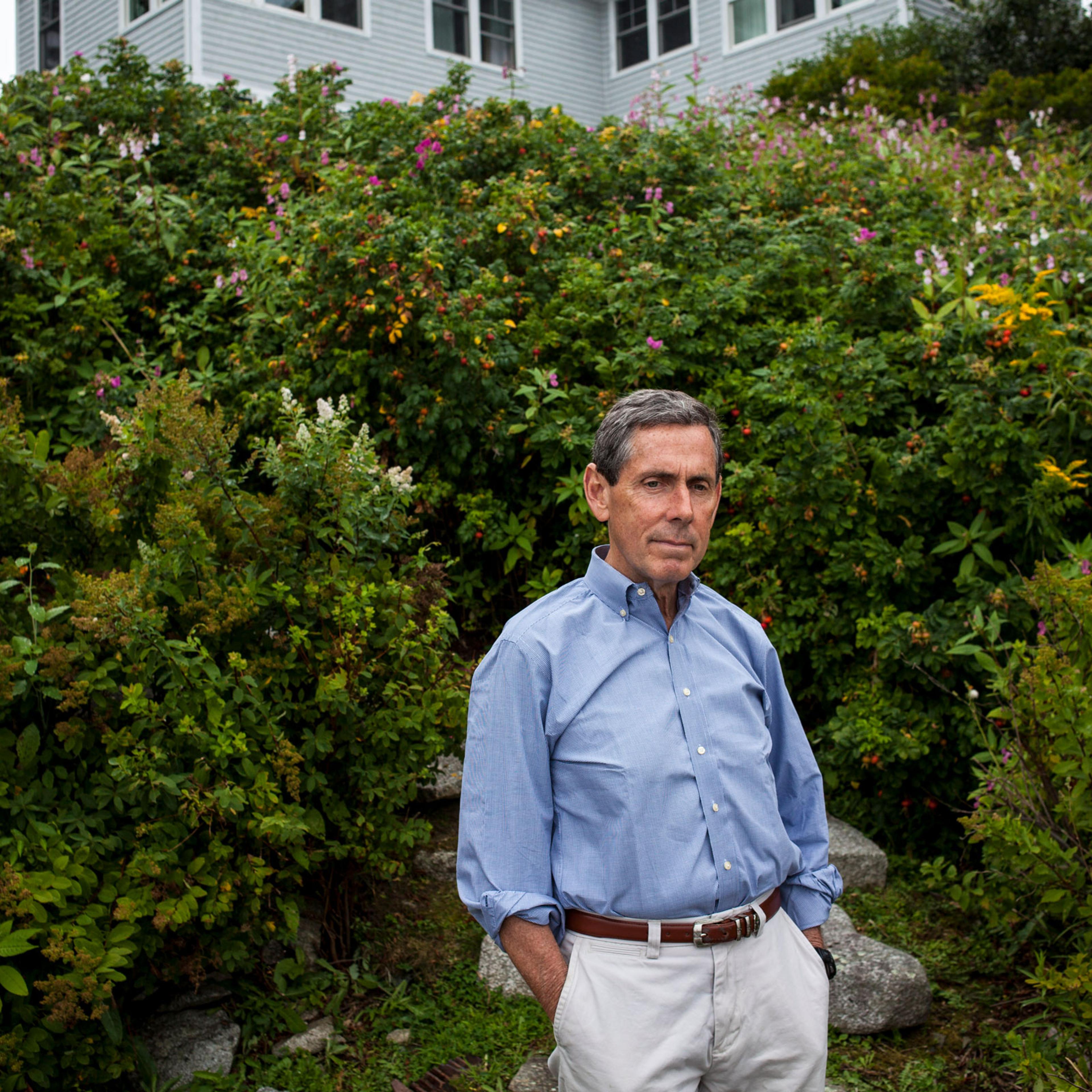 Edward Blum, who has waged a years-long legal campaign against affirmative action policies, at his home in South Thomaston, Maine