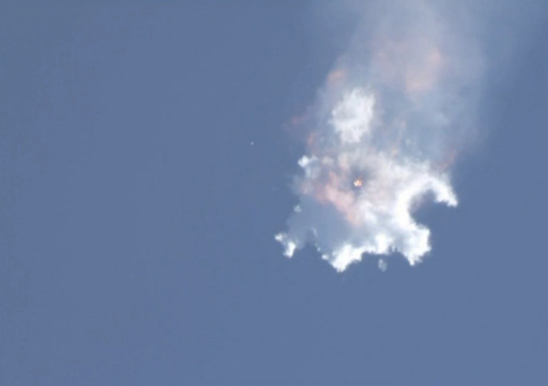 spacex explosion