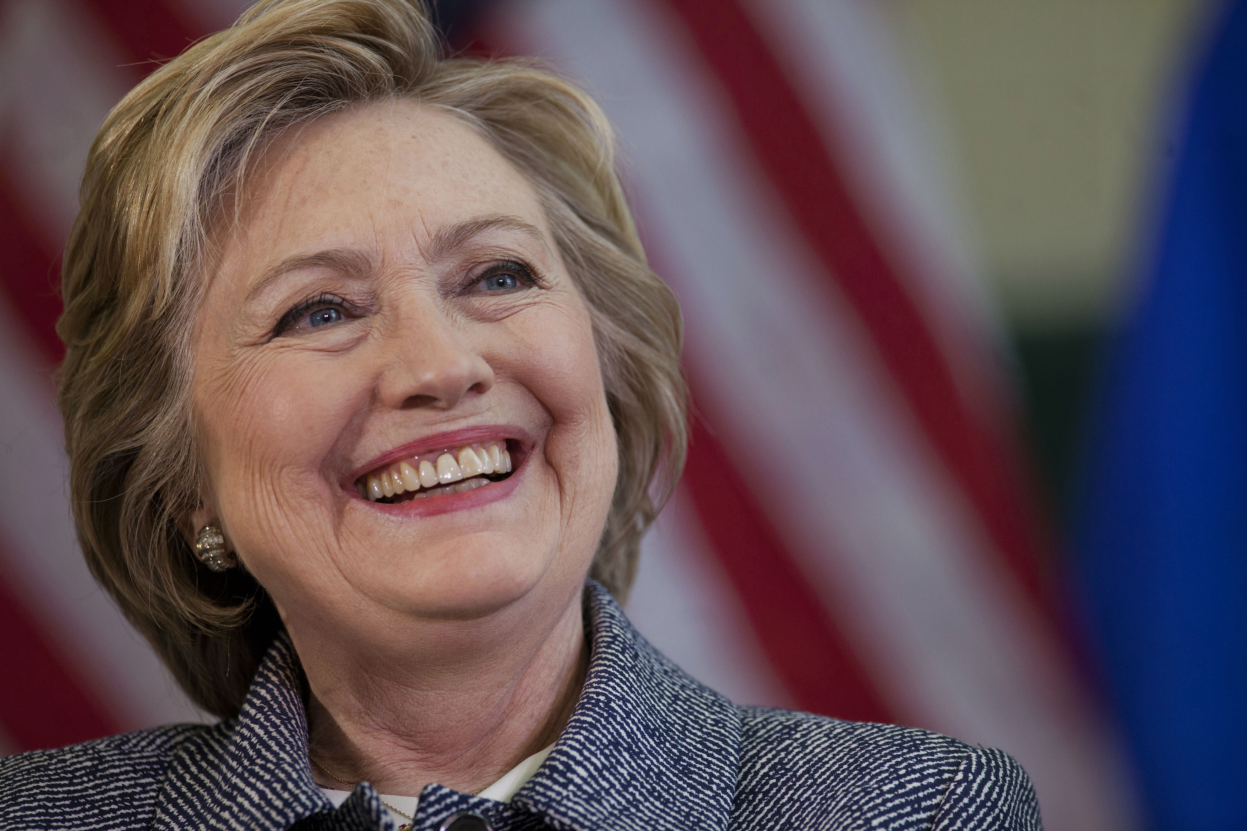 Presidential Candidate Hillary Clinton Holds Connecticut Campaign Rally