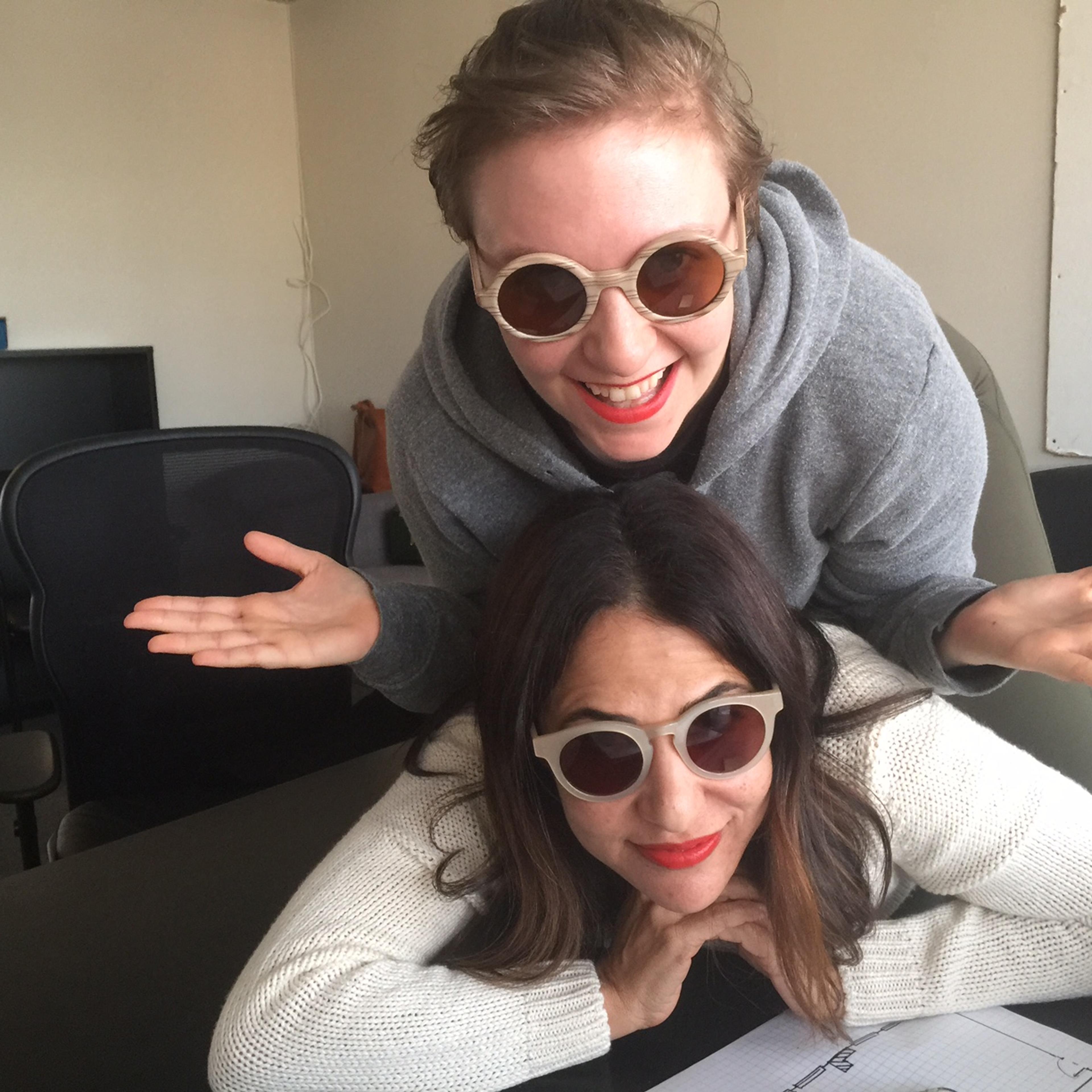 Lena Dunham and Jenni Konner