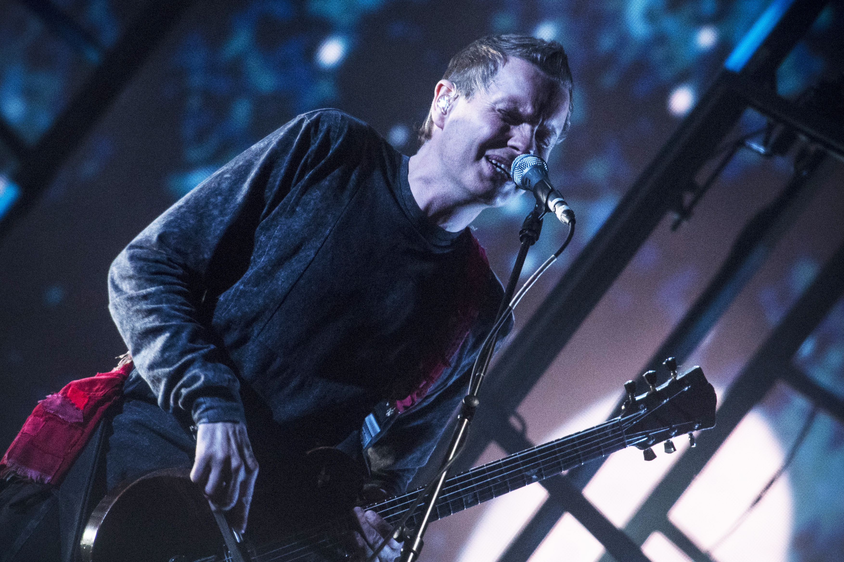 Jónsi Birgisson of Sigur Rós performs in Barcelona, Spain, on June 4, 2016.