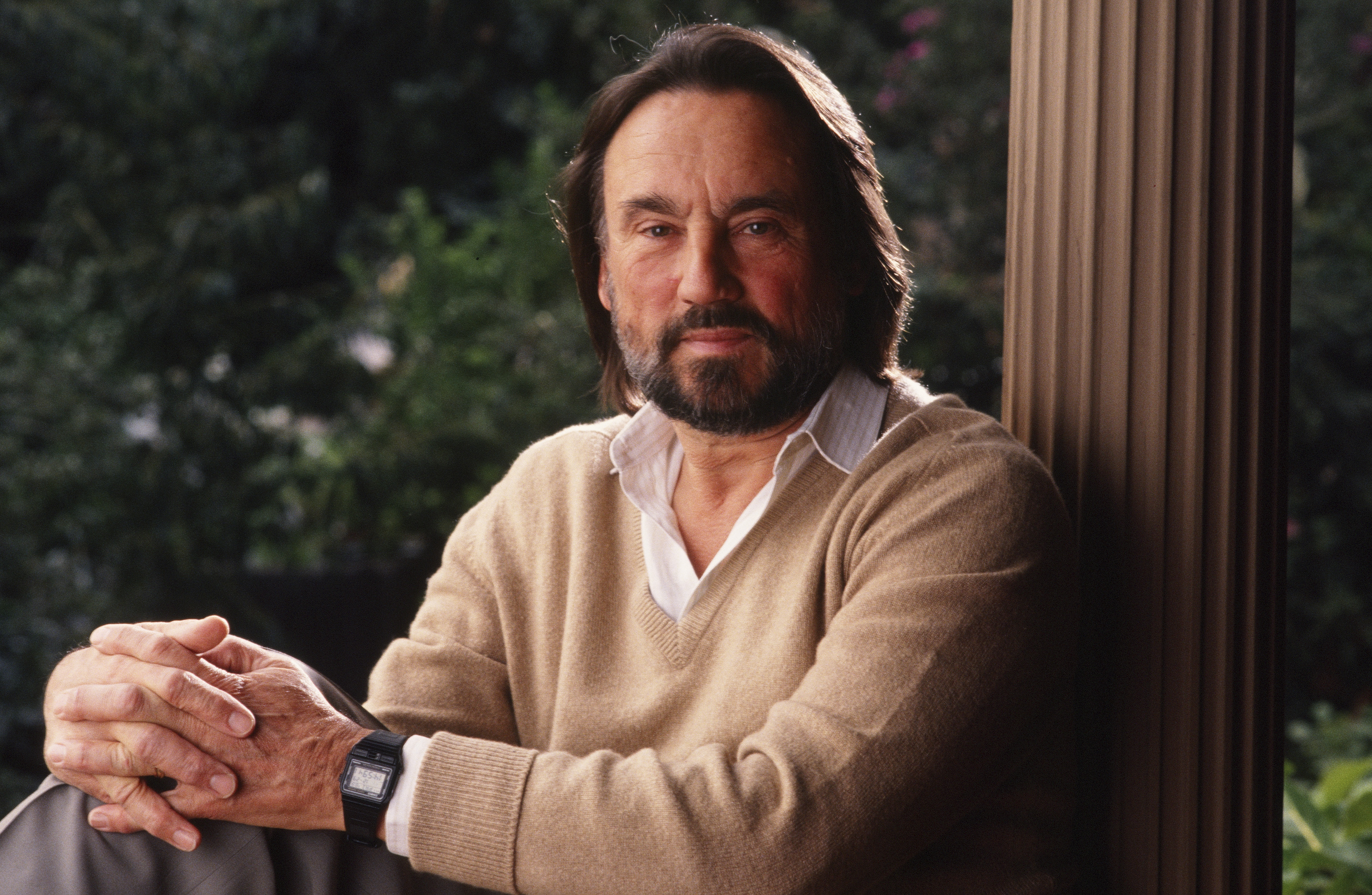 Academy Award-winning cinematographer Vilmos Zsigmond in 1990 in Los Angeles.