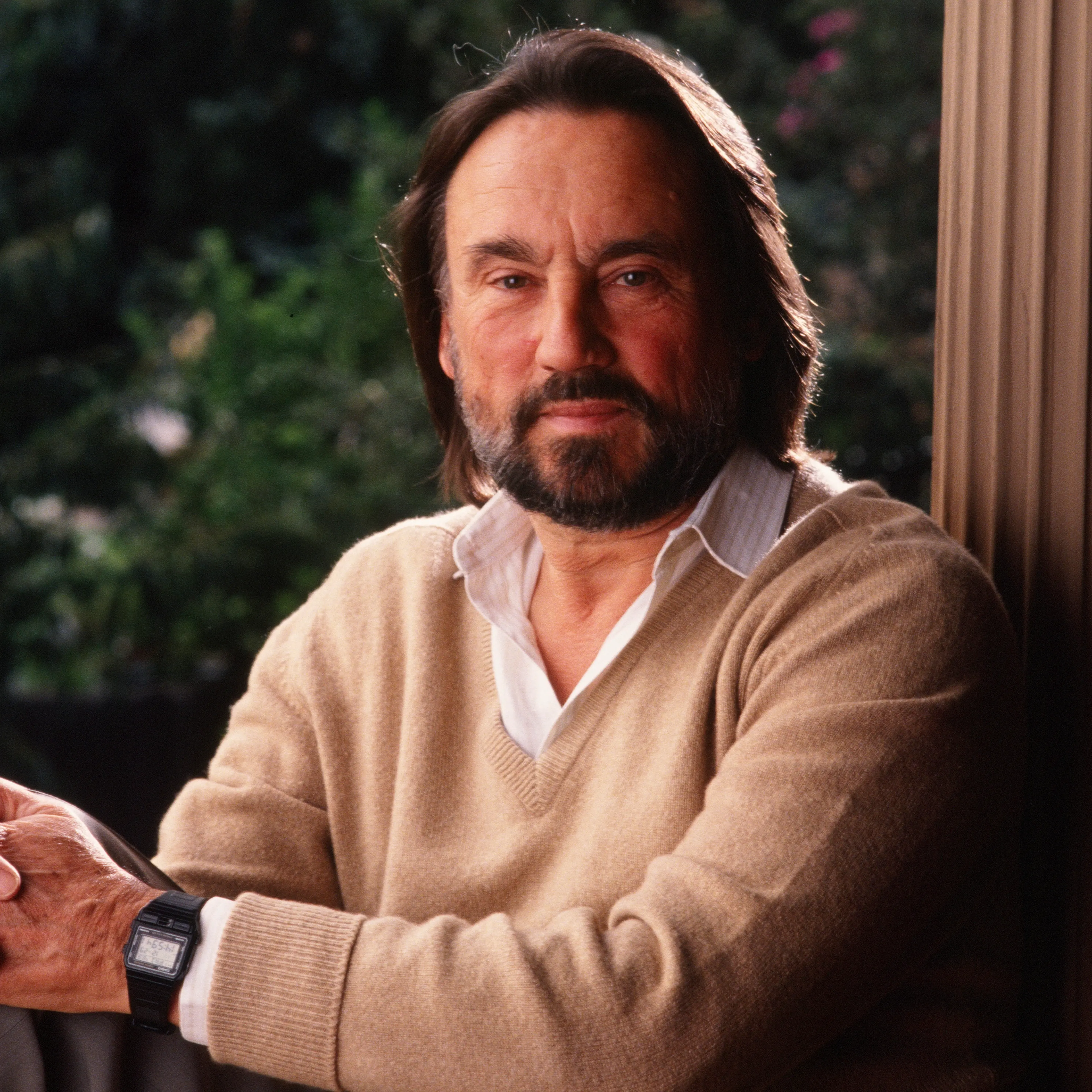 Academy Award-winning cinematographer Vilmos Zsigmond in 1990 in Los Angeles.