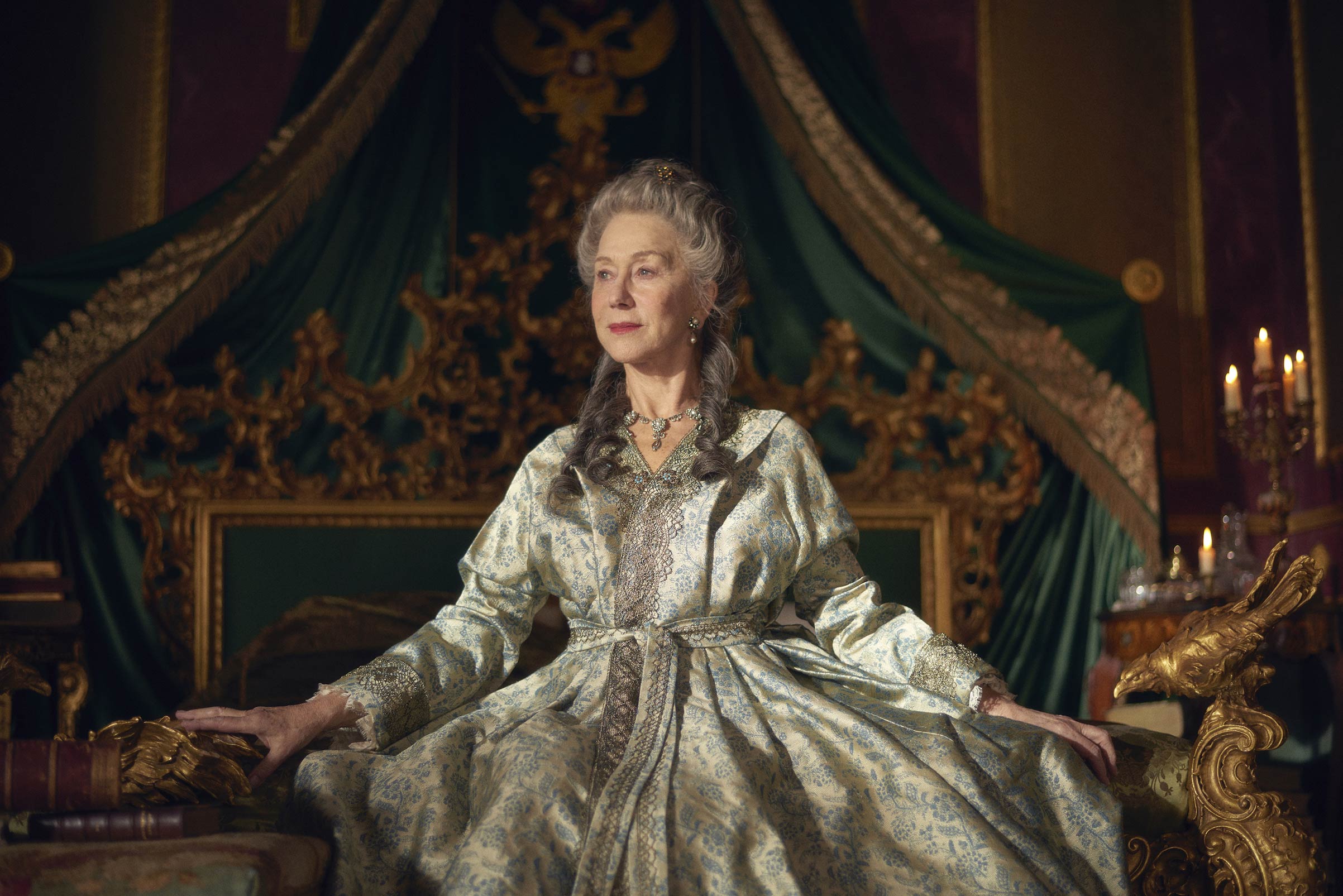 Helen Mirren as Catherine the Great in the eponymous HBO series.