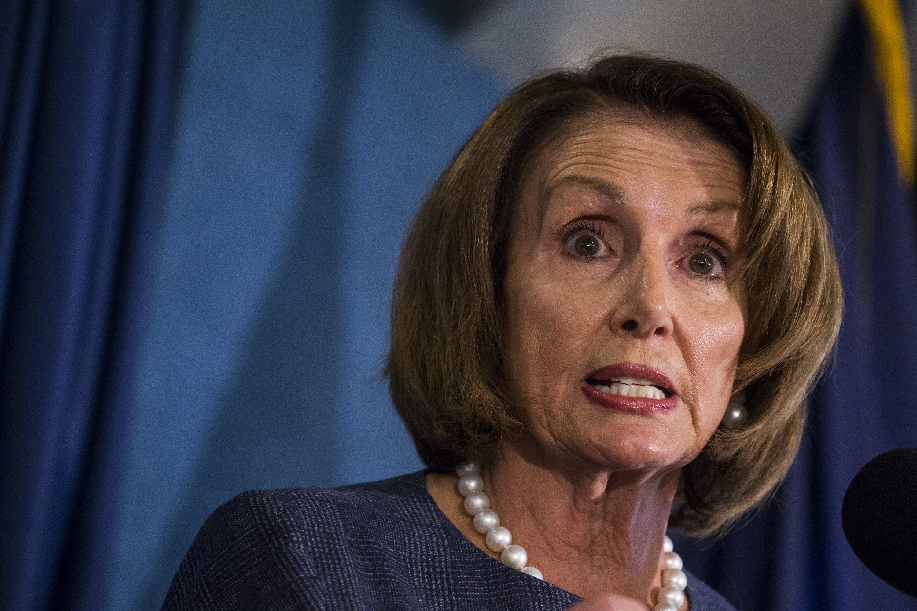 Chuck Schumer and Nancy Pelosi's Press Conference in Washington