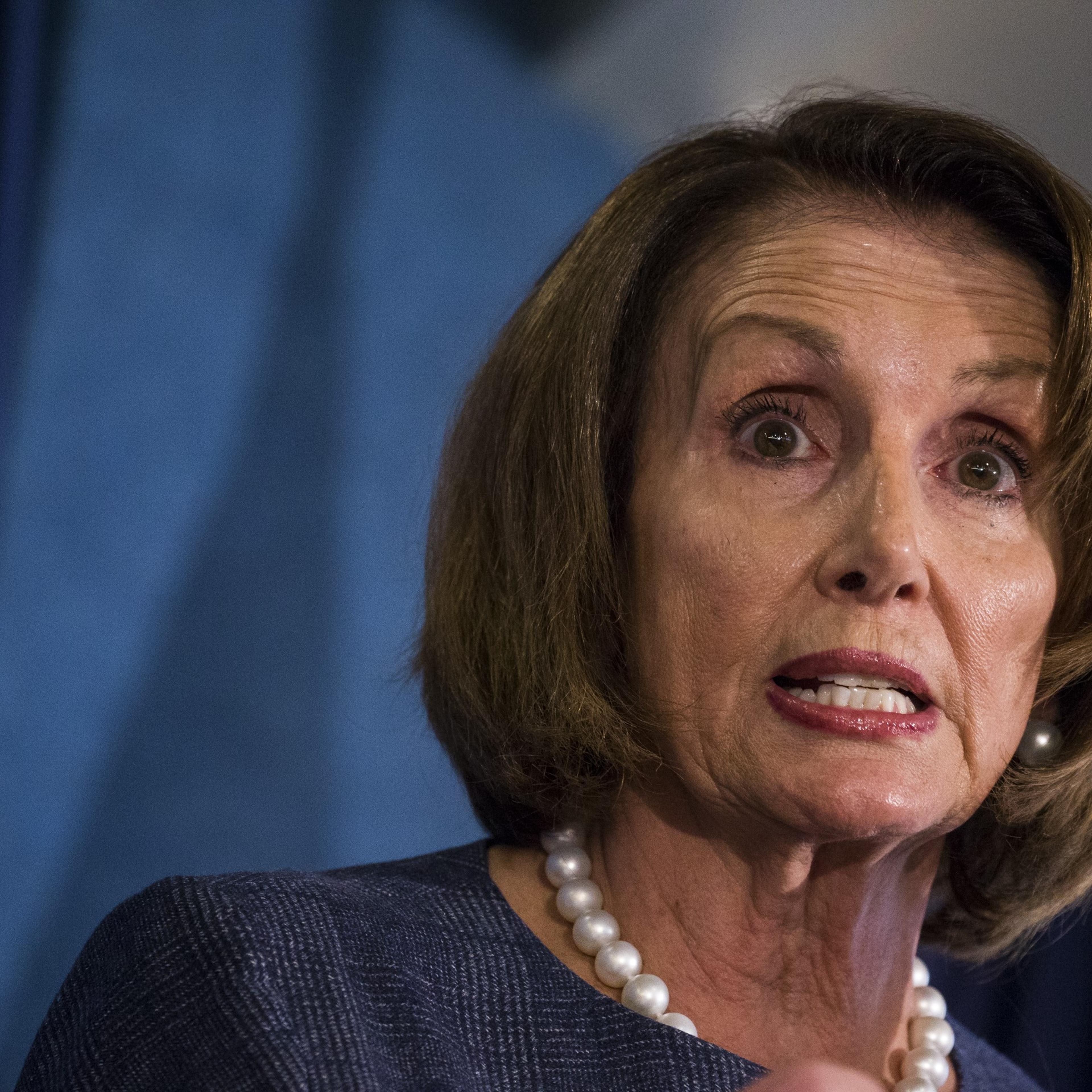 Chuck Schumer and Nancy Pelosi's Press Conference in Washington