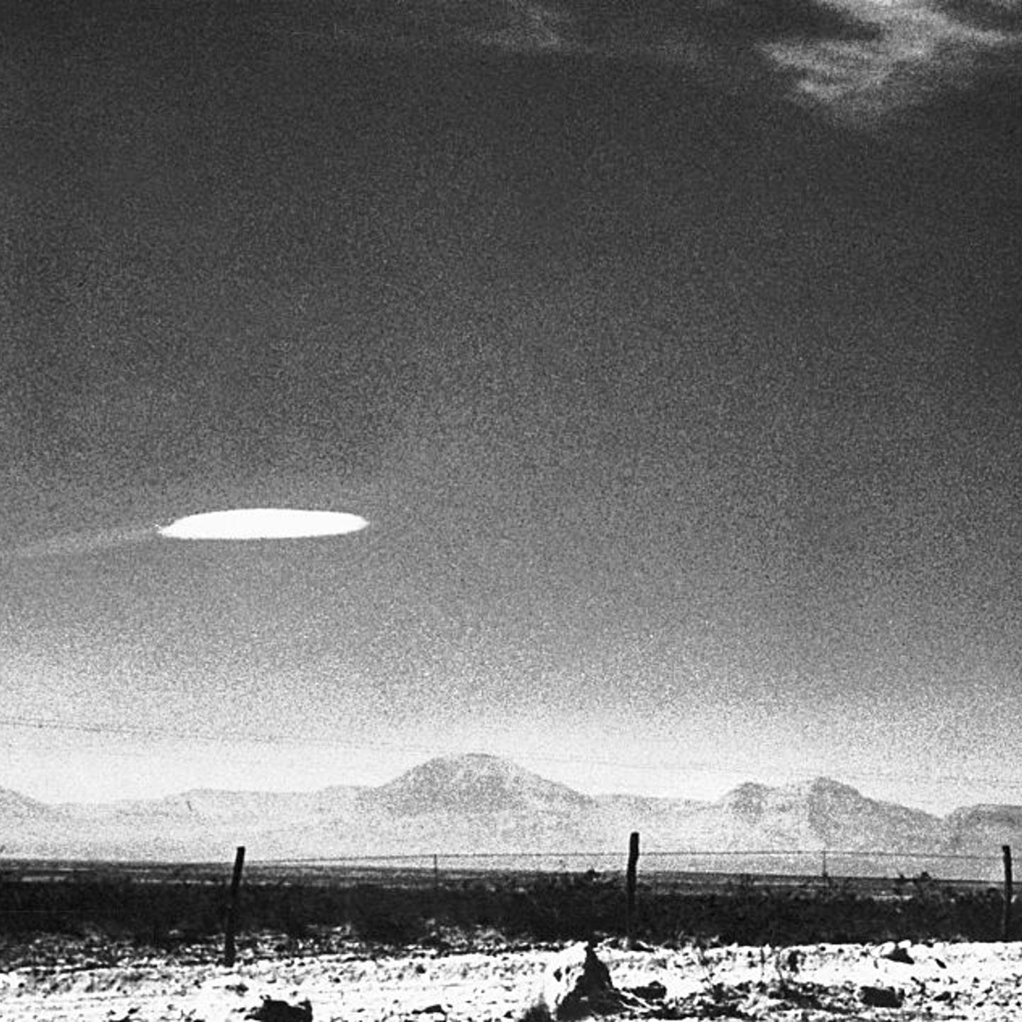 UFO Flying Over New Mexico