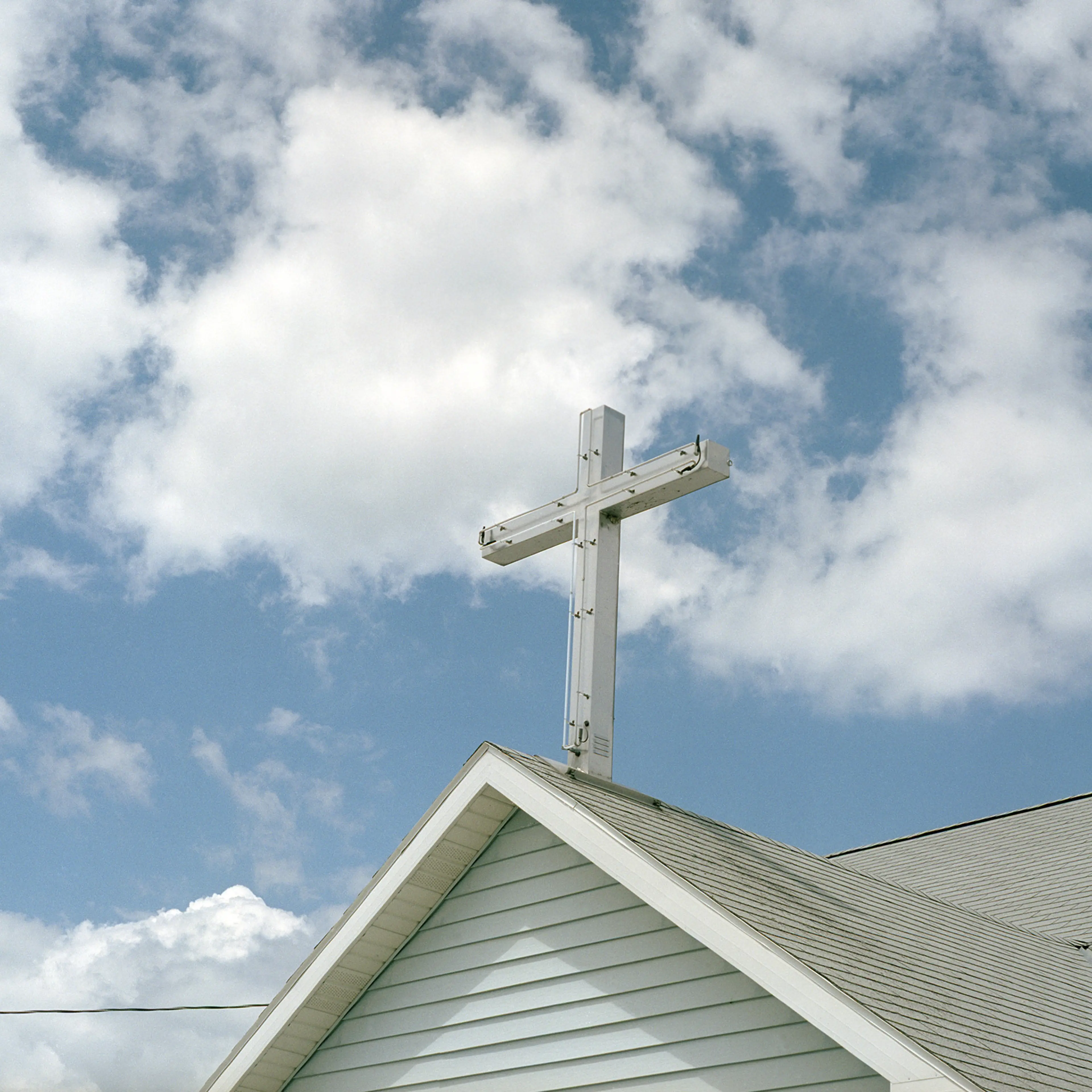 Cross on Top of a Church