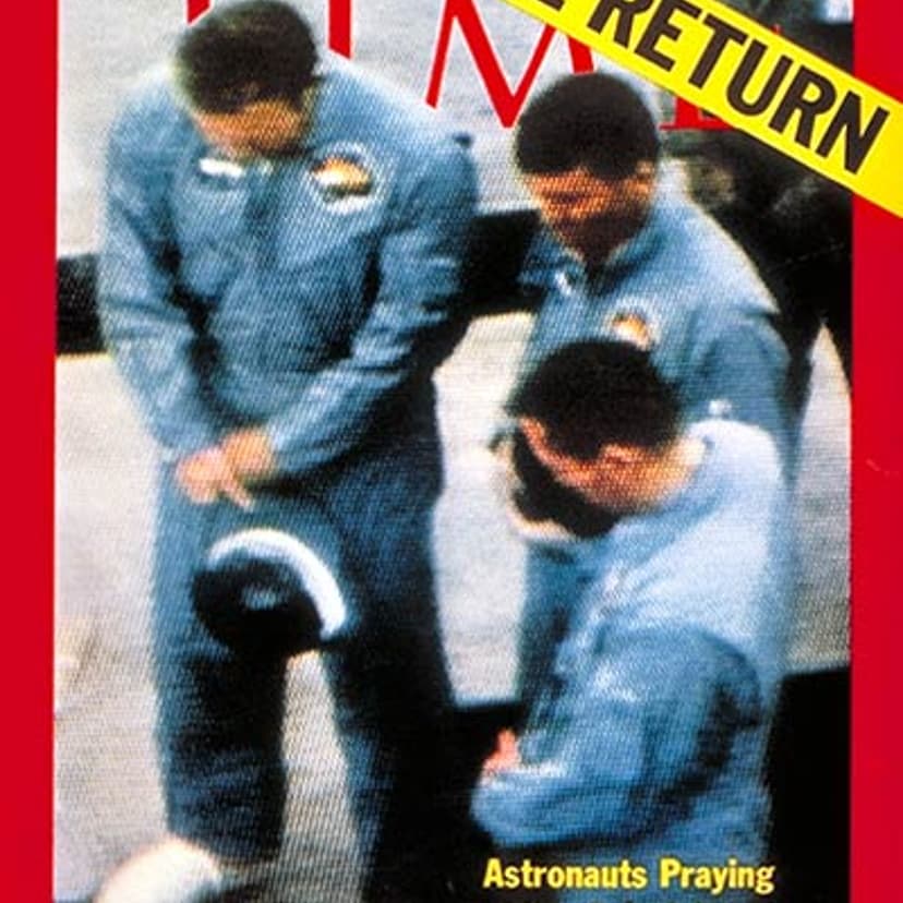 Astronauts Lovell, Haise & Swigert