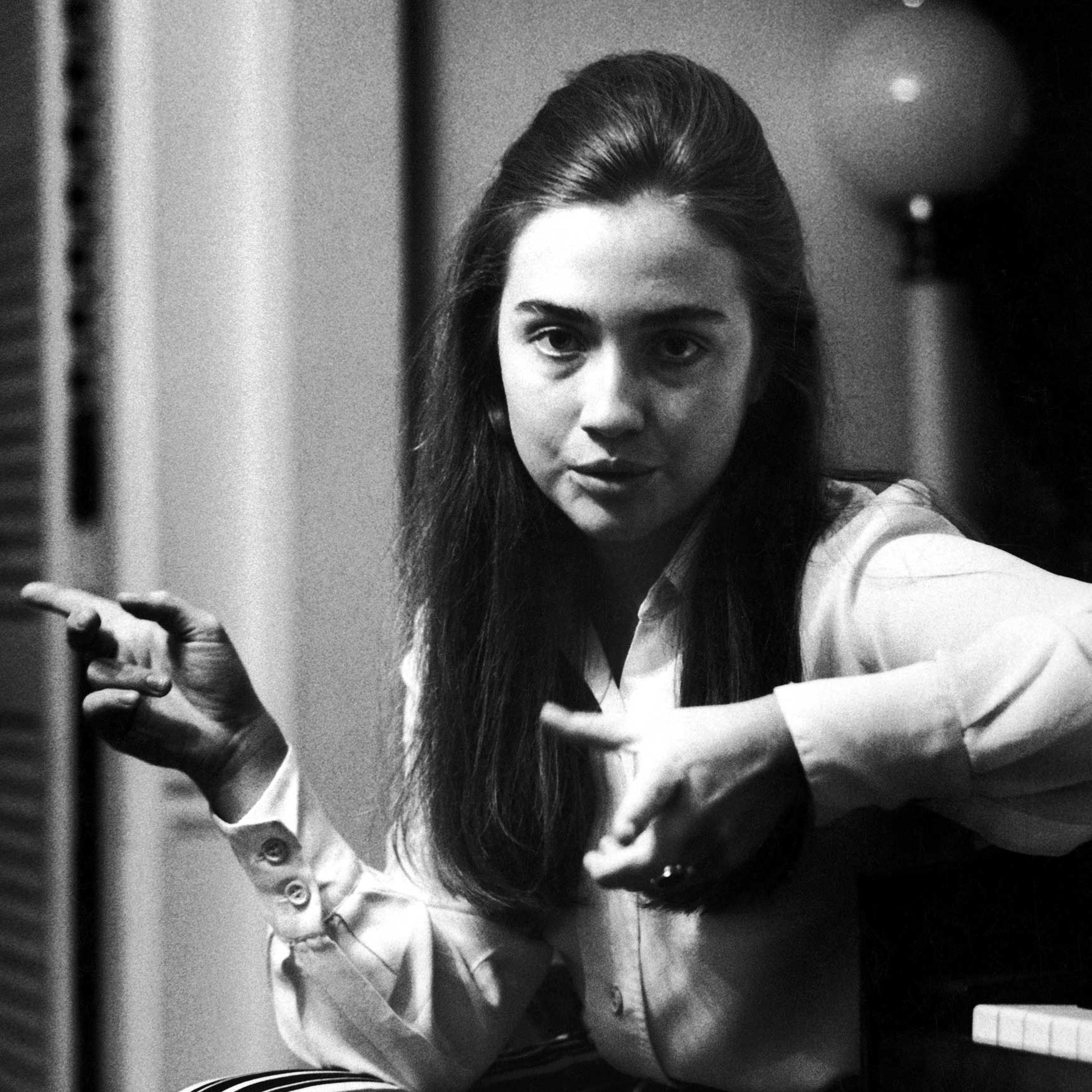 Hillary Rodham (later Hillary Rodham Clinton), Park Ridge, Illinois, June 1969.
