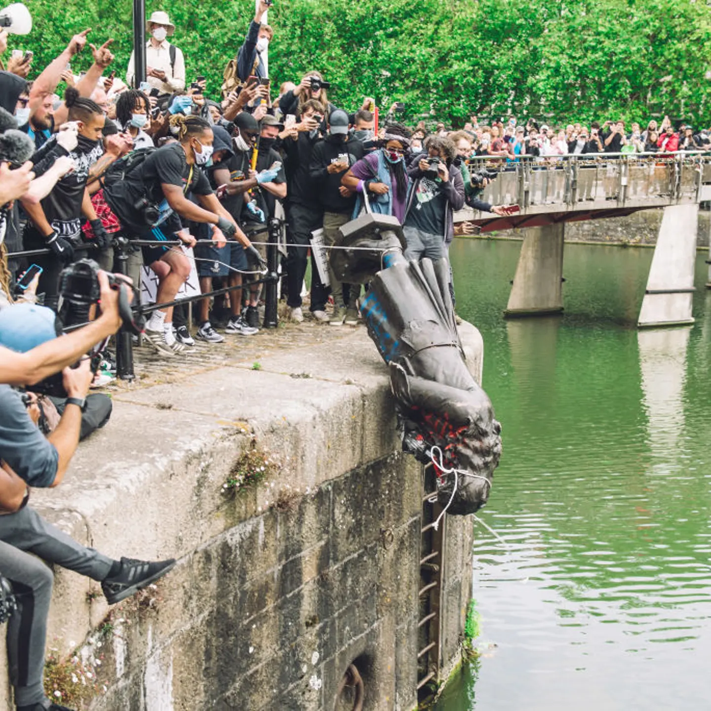 Black Lives Matter Protest In Bristol