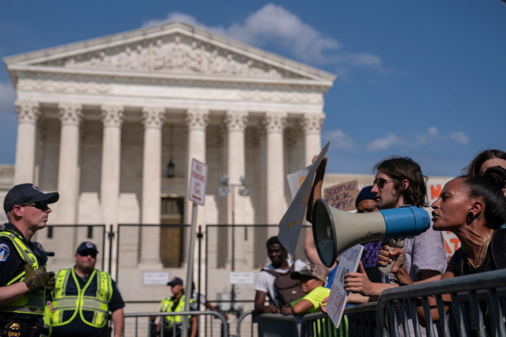 Protests Continue Across Country In Wake Of Supreme Court Decision Overturning Roe v. Wade