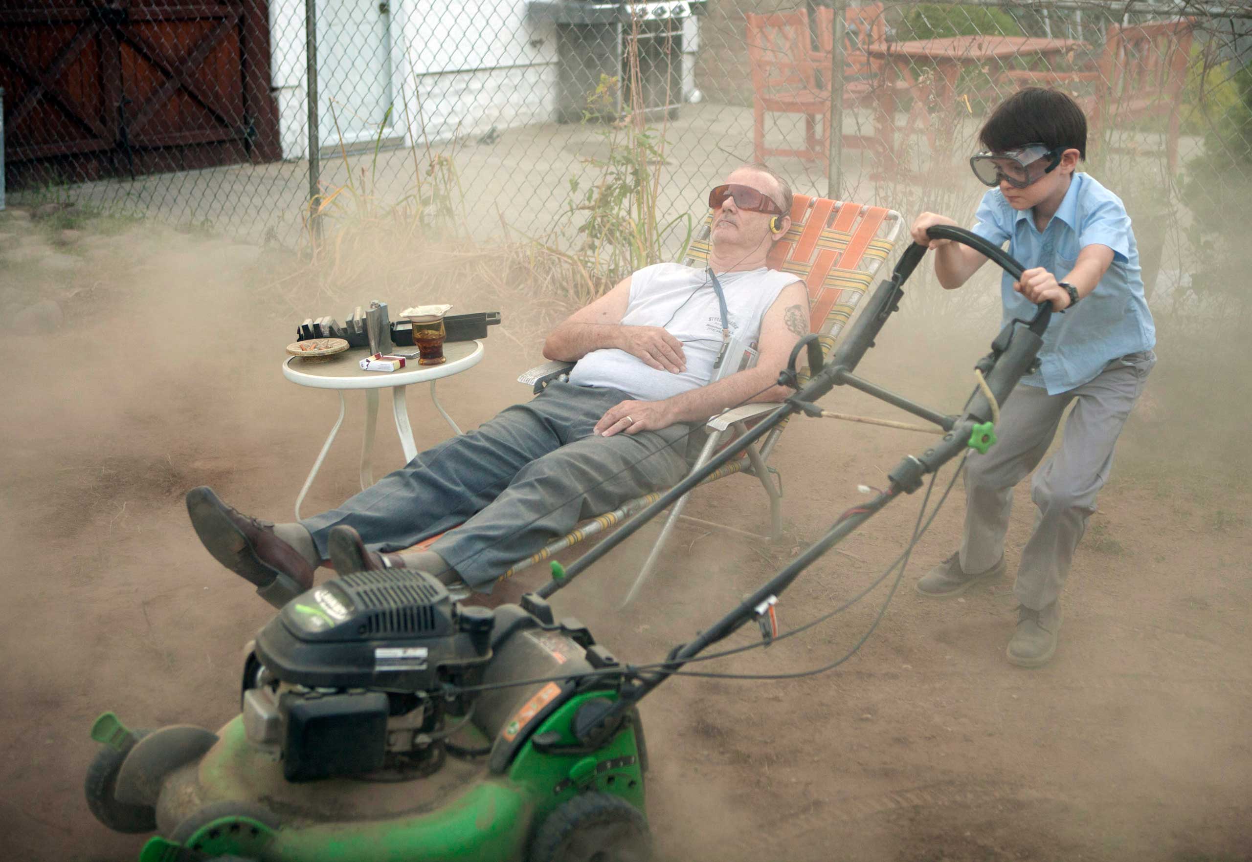 Bill Murray and Jaeden Lieberher star in St. Vincent.