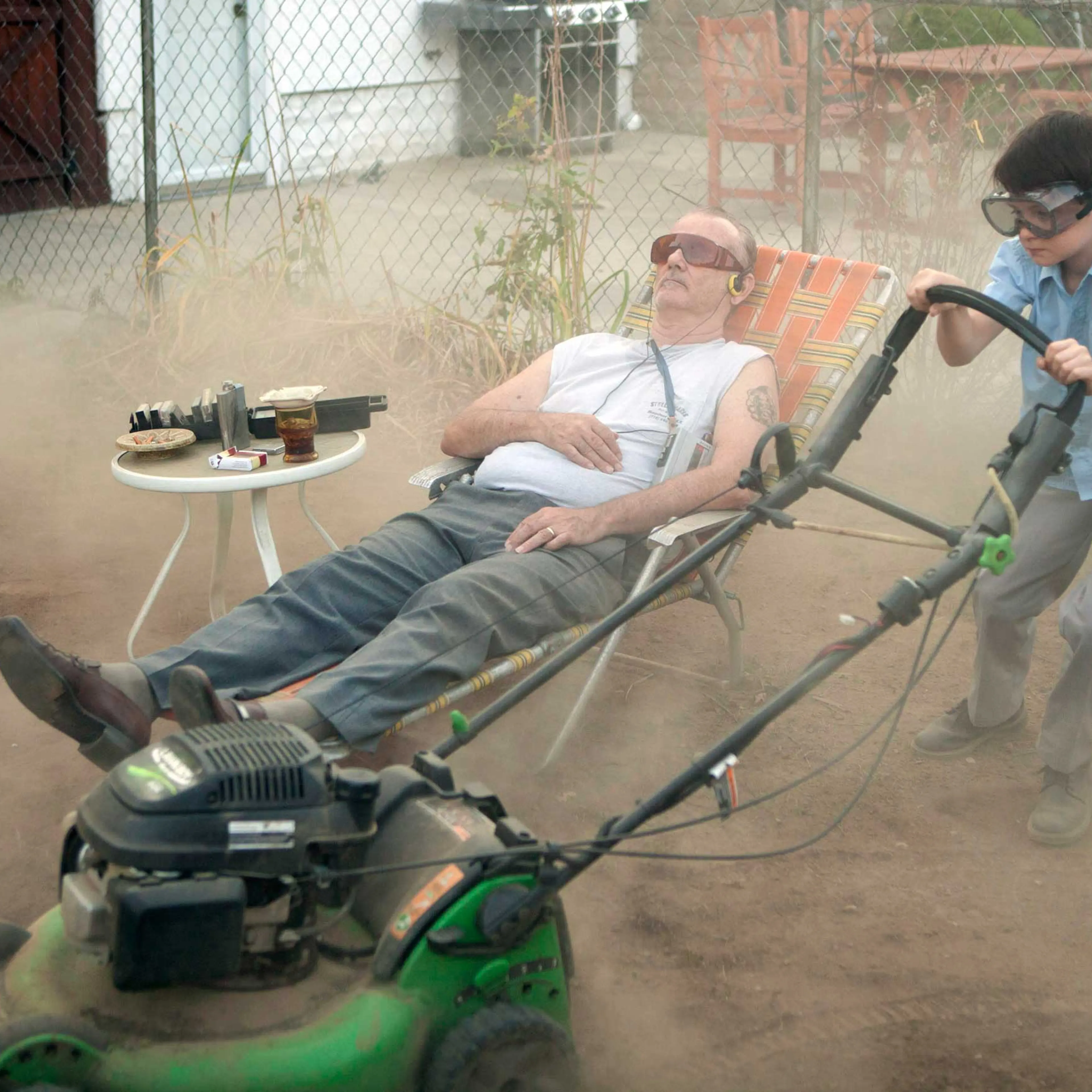 Bill Murray and Jaeden Lieberher star in St. Vincent.