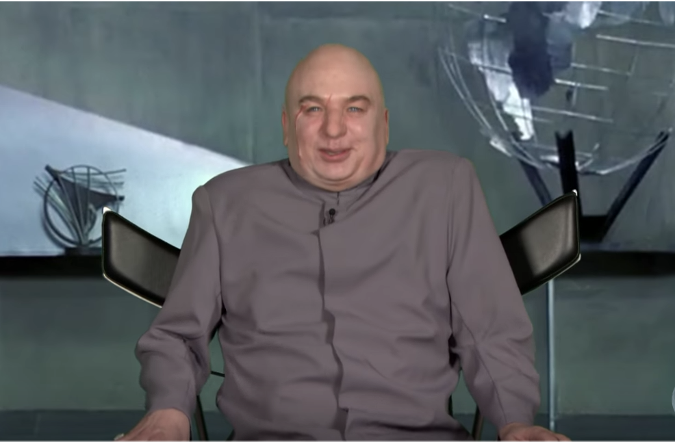 dr evil goes on jimmy fallon