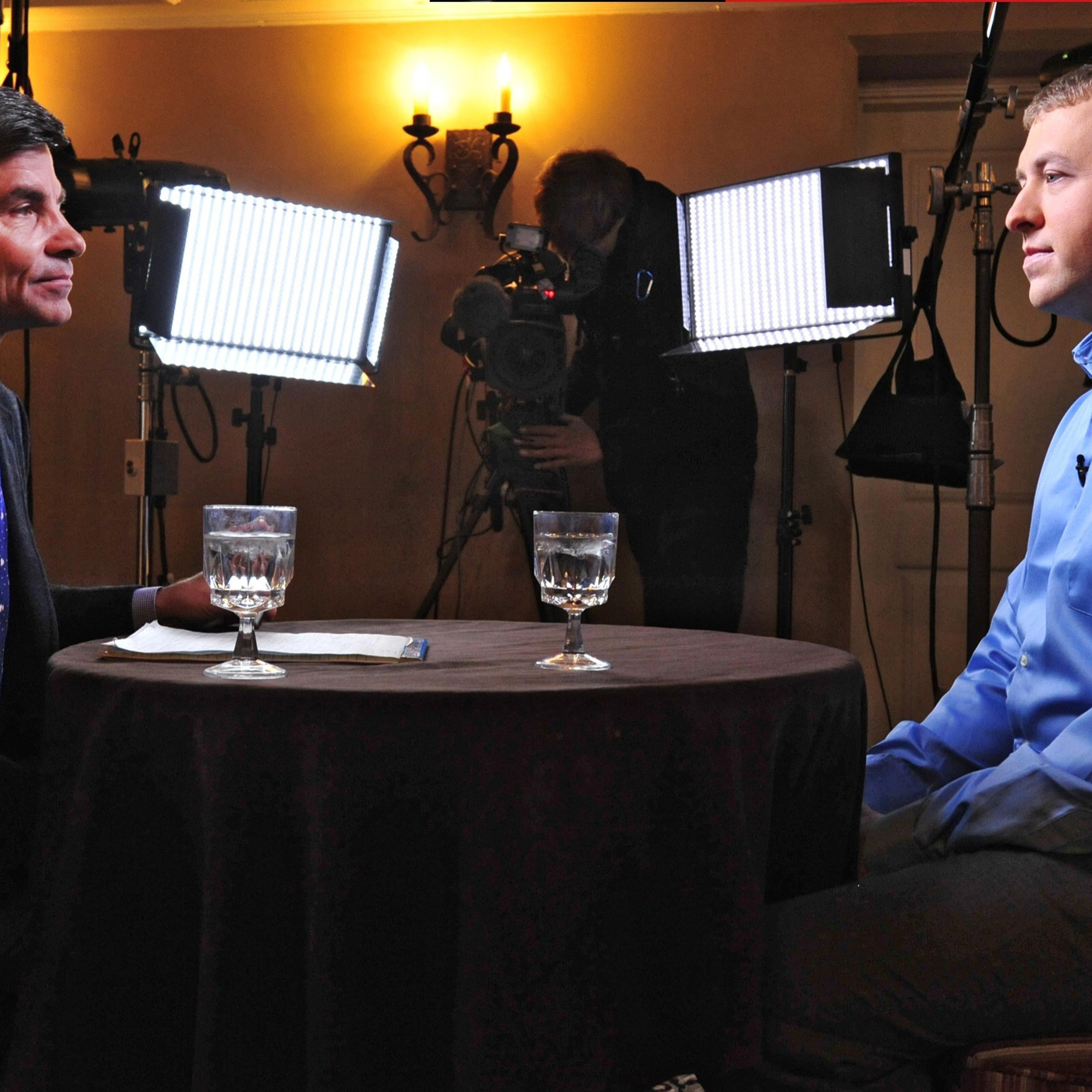 Police officer Darren Wilson breaks his silence about the shooting of Michael Brown in an interview with ABC News' George Stephanopoulos on Nov. 25, 2014.