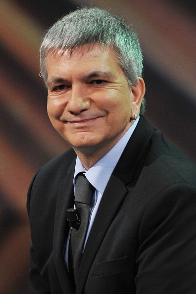 Nicola Vendola attends the 'Che Tempo Che Fa' Italian TV Show on March 18, 2013, in Milan, Italy.
