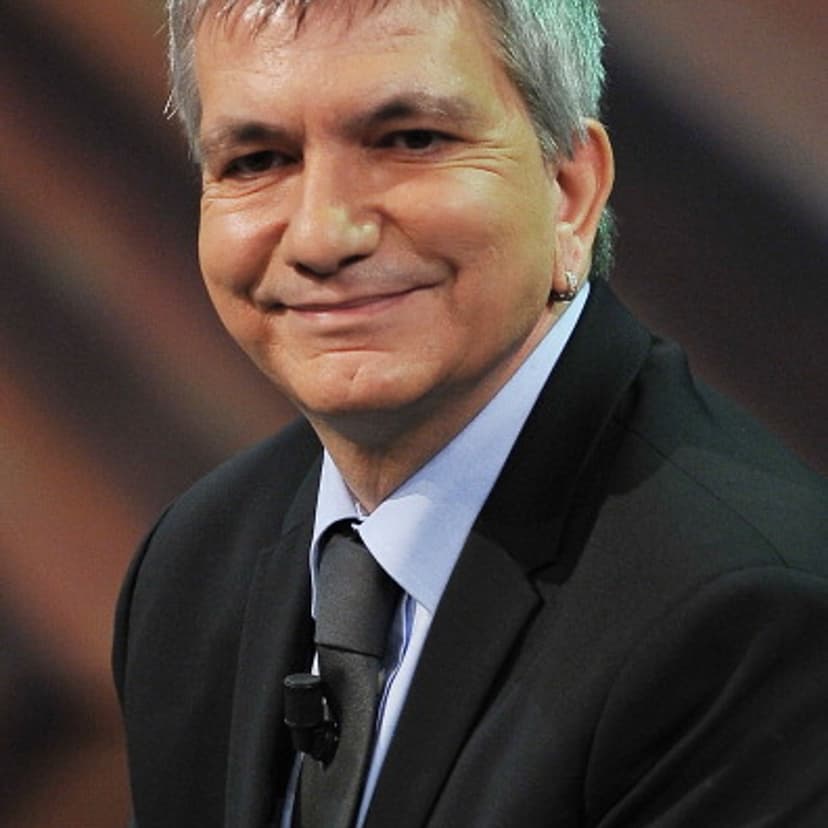 Nicola Vendola attends the 'Che Tempo Che Fa' Italian TV Show on March 18, 2013, in Milan, Italy.
