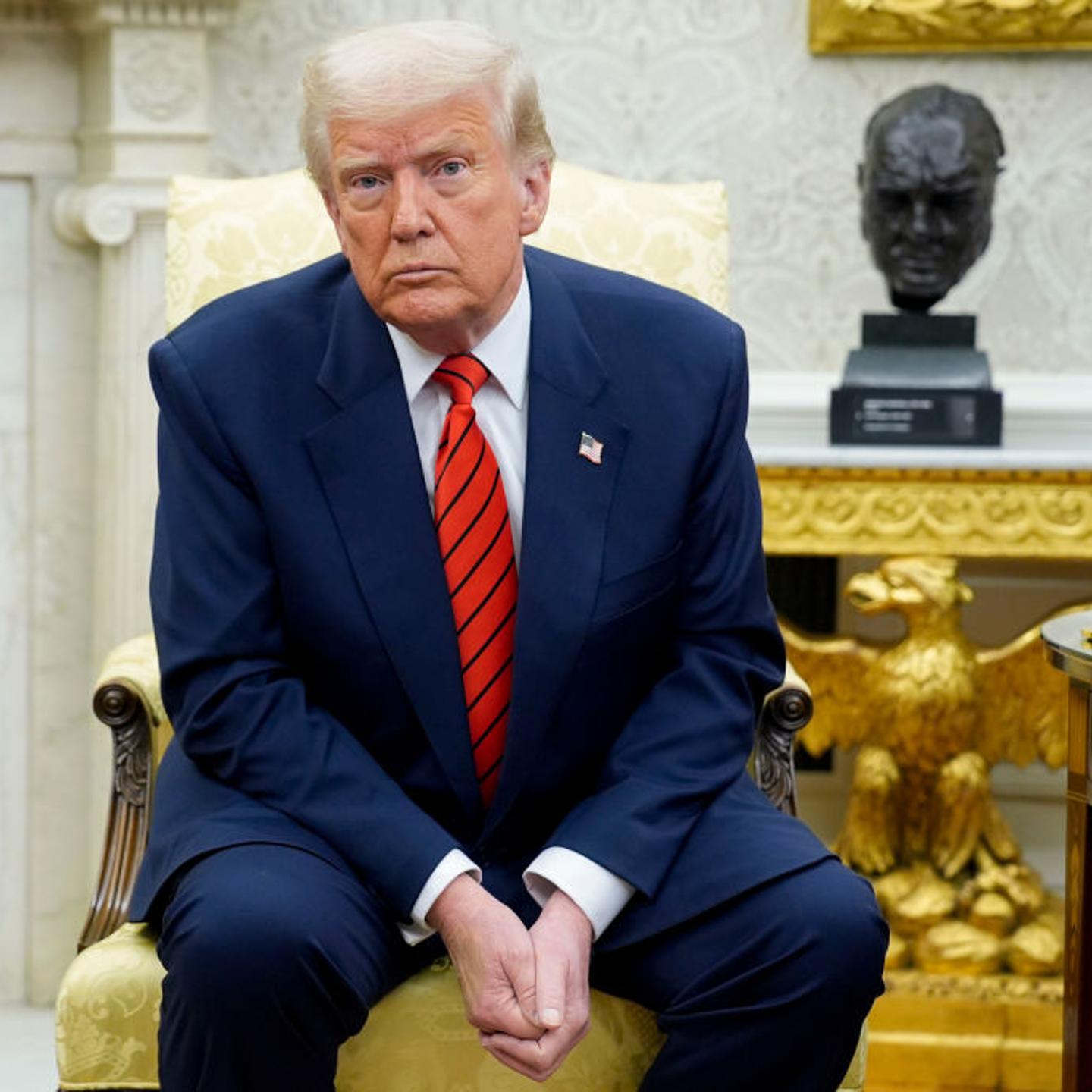 President Trump Meets With NATO Secretary General Rutte