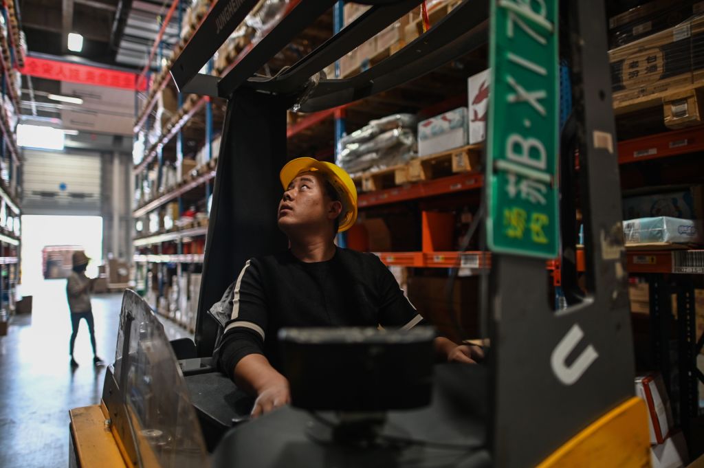 CHINA-ECONOMY-ECOMMERCE-RETAIL-ALIBABA-SINGLES DAY