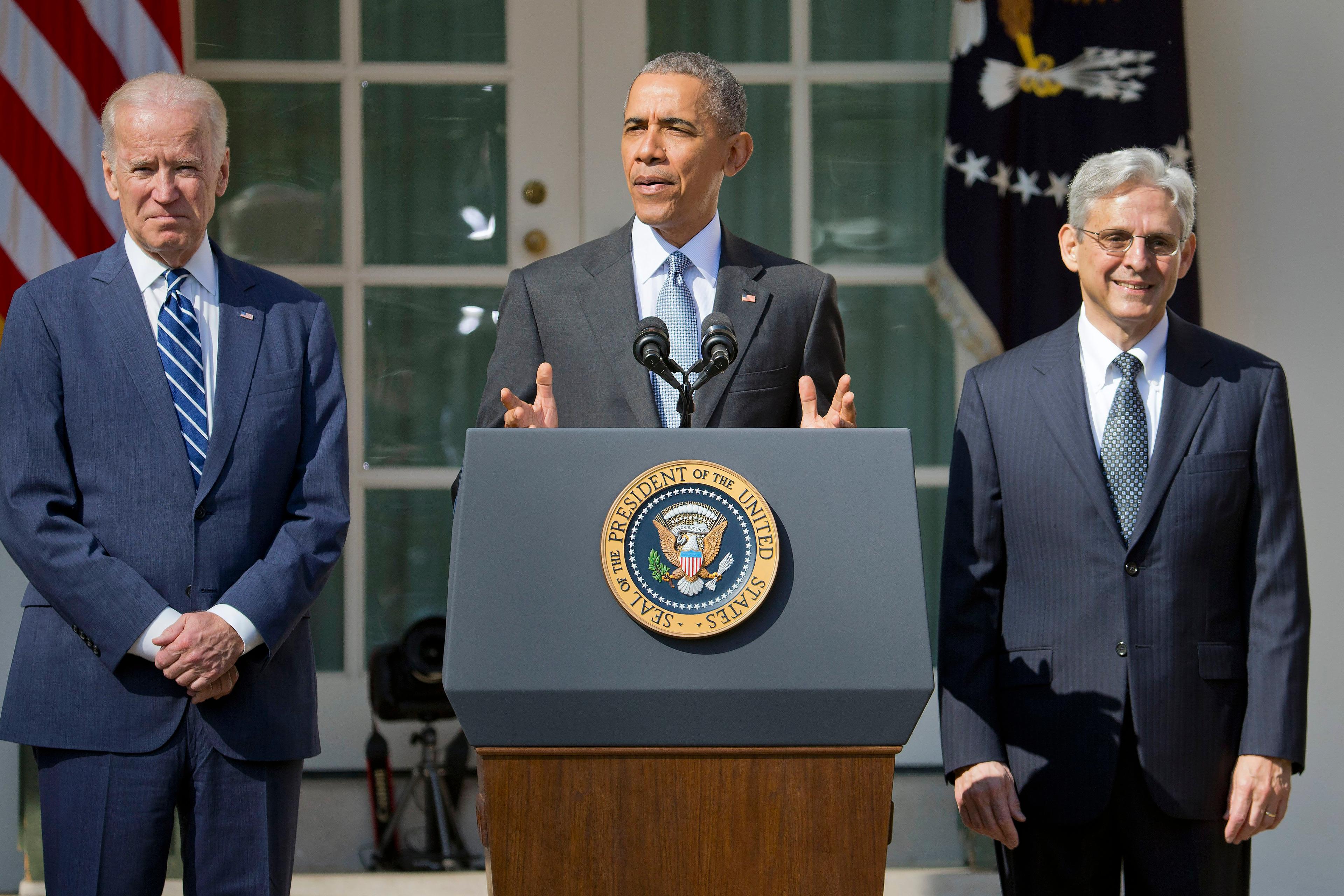 Barack Obama, Merrick Garland