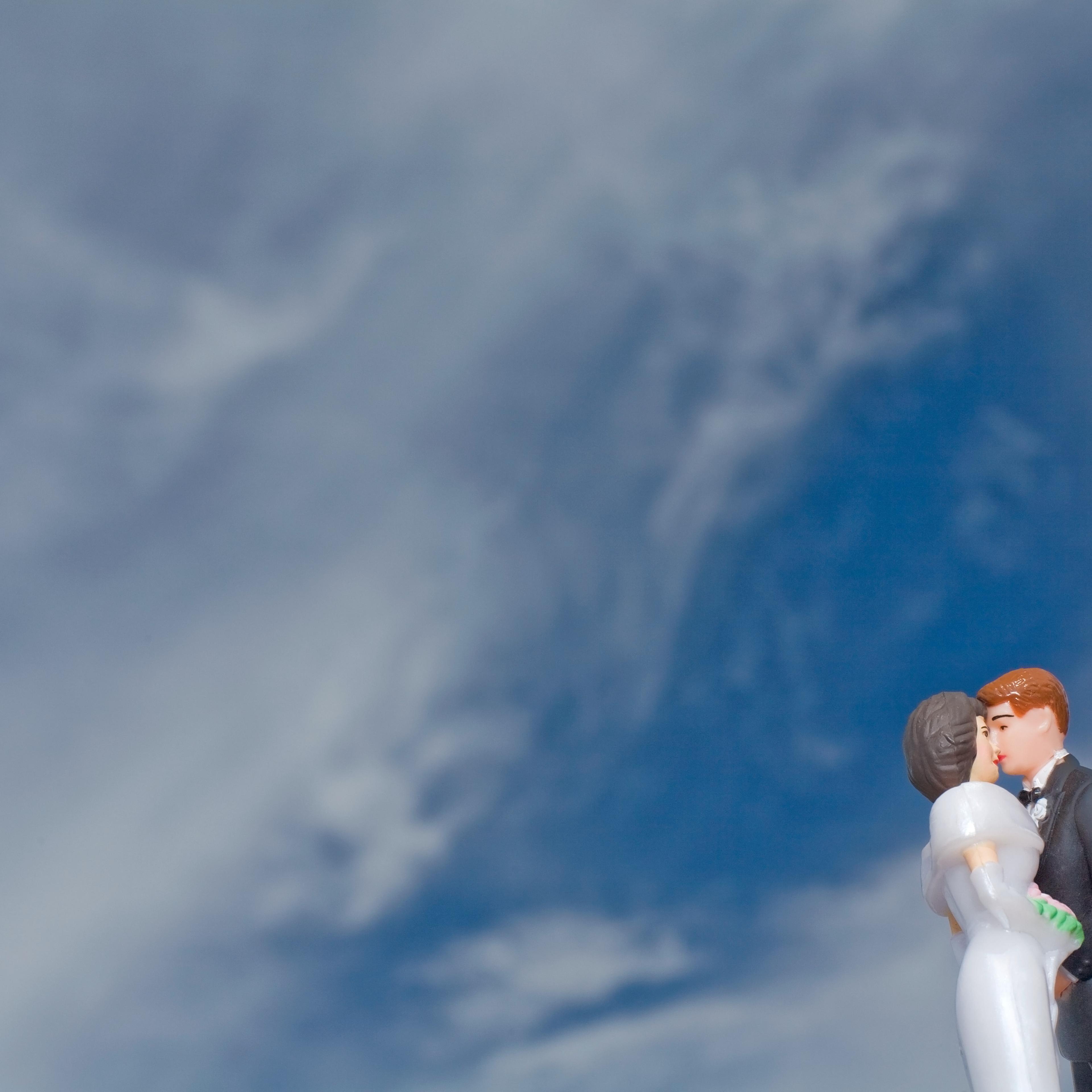 Bride and groom couple