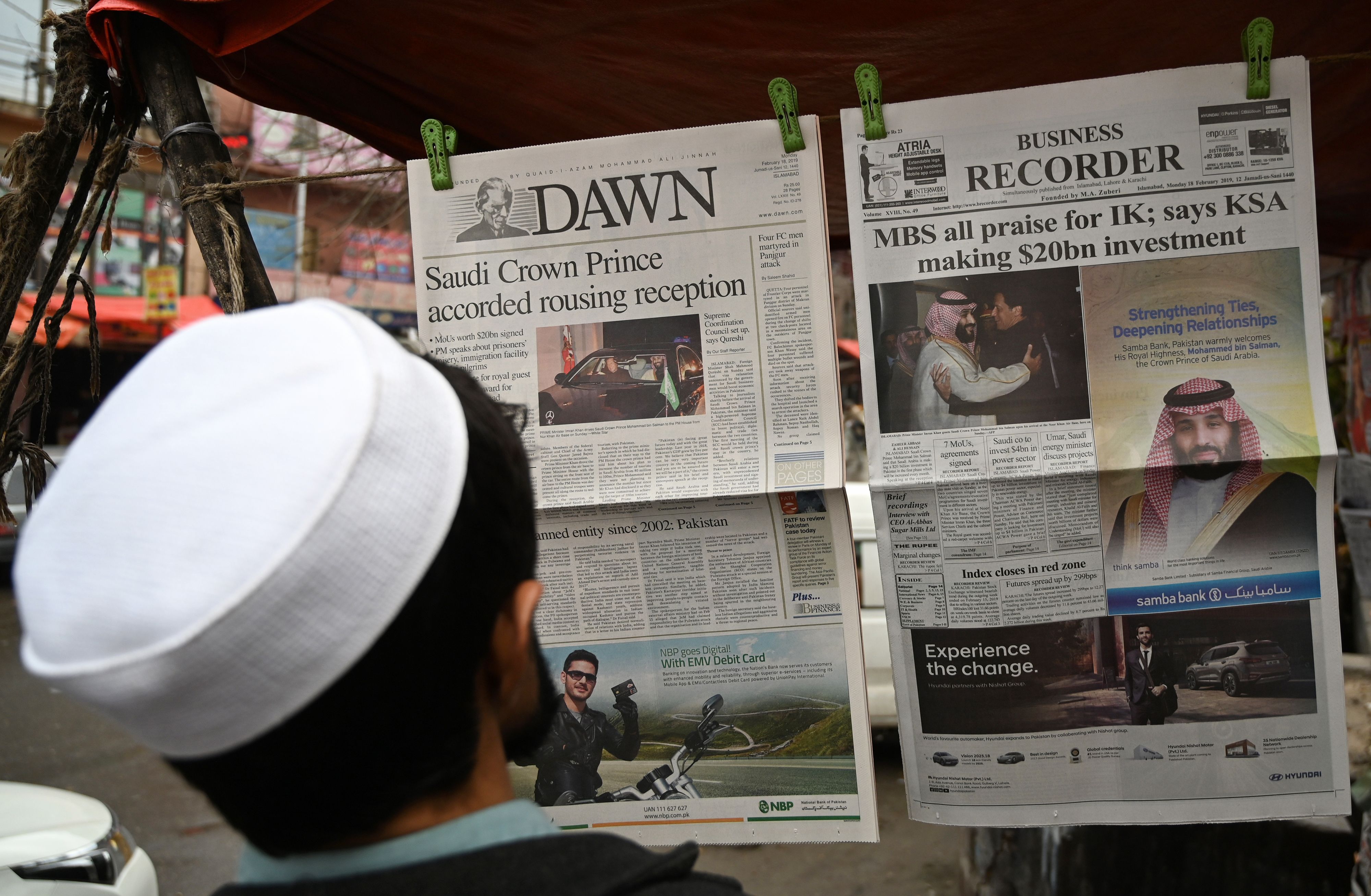 PAKISTAN-SAUDI-POLITICS-DIPLOMACY-KHASHOGGI-MBS