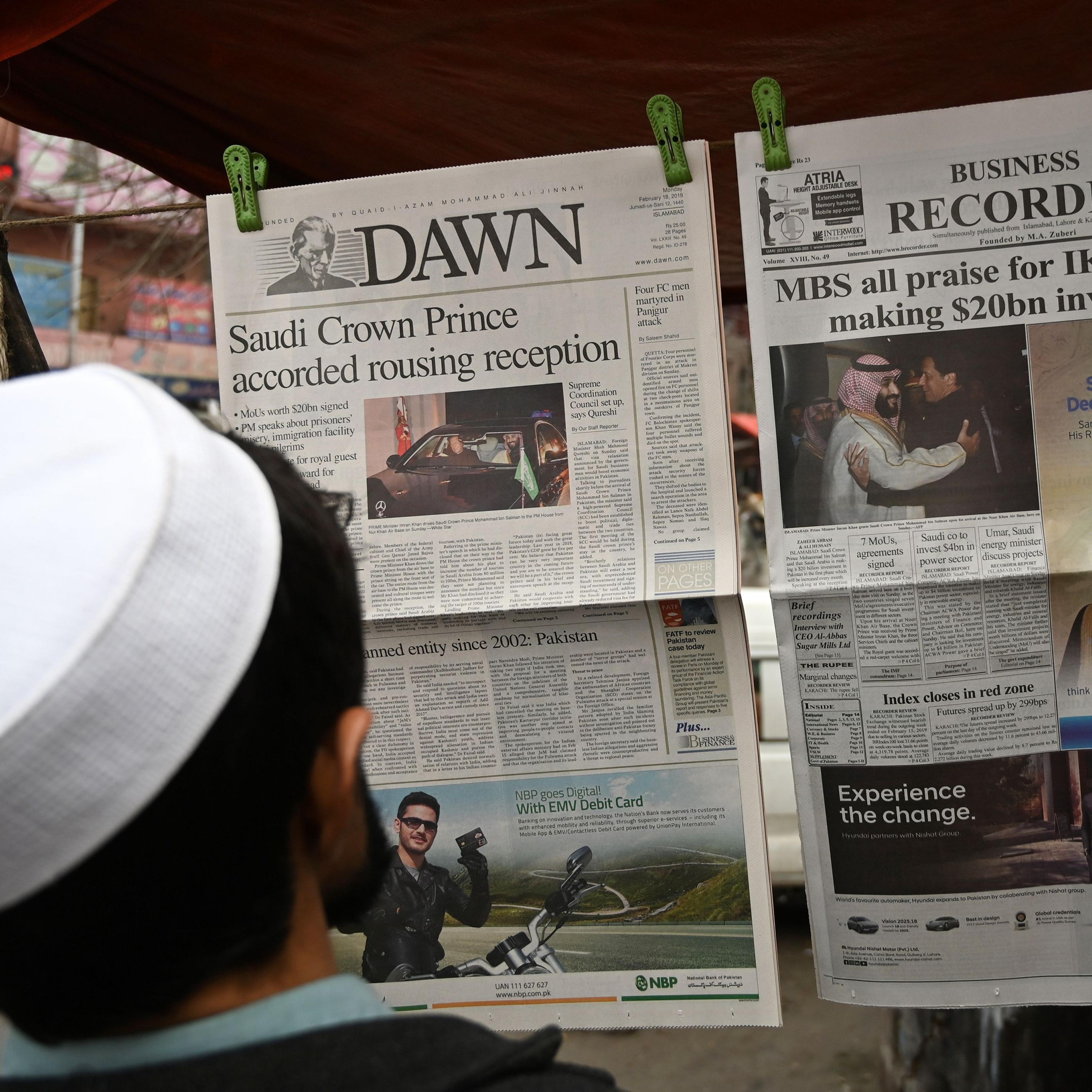 PAKISTAN-SAUDI-POLITICS-DIPLOMACY-KHASHOGGI-MBS