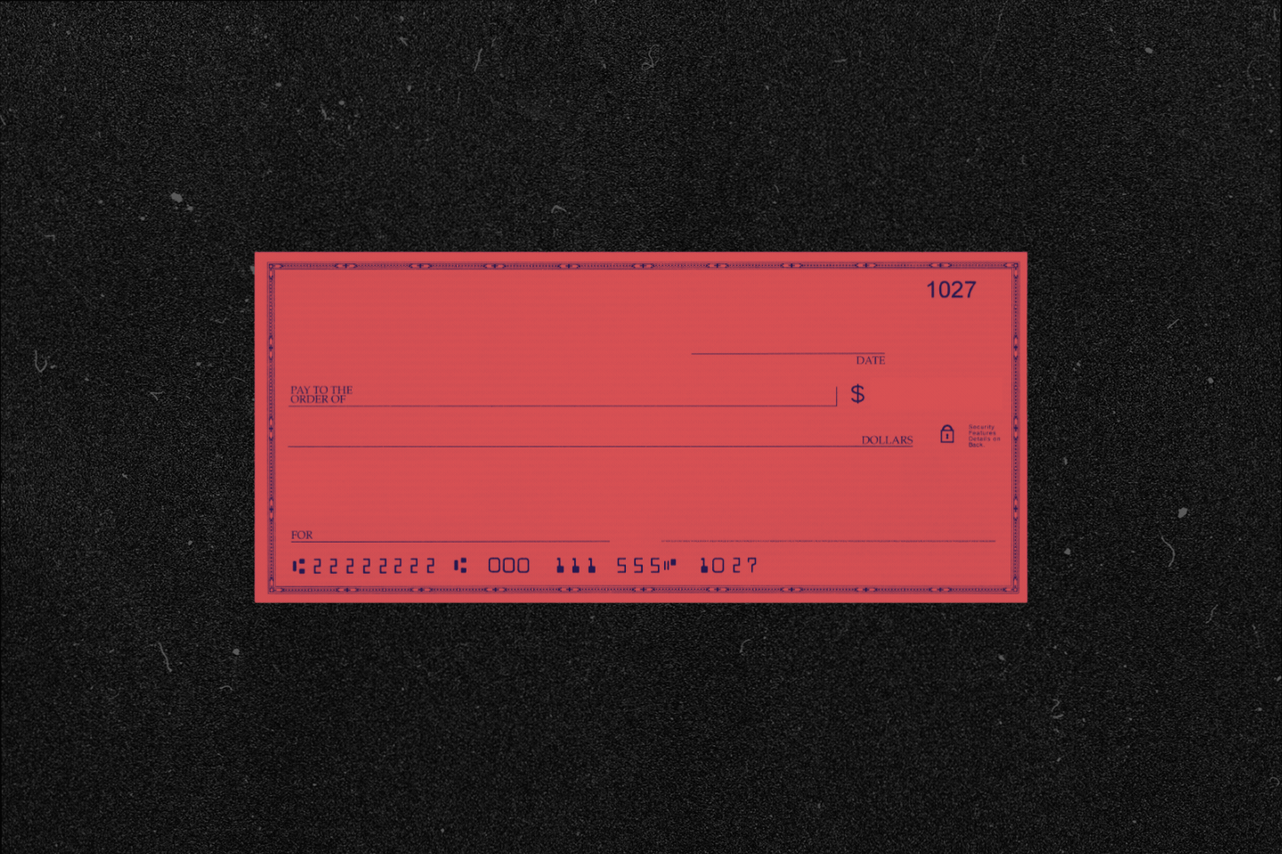 An image of a red check blinking and then disappearing