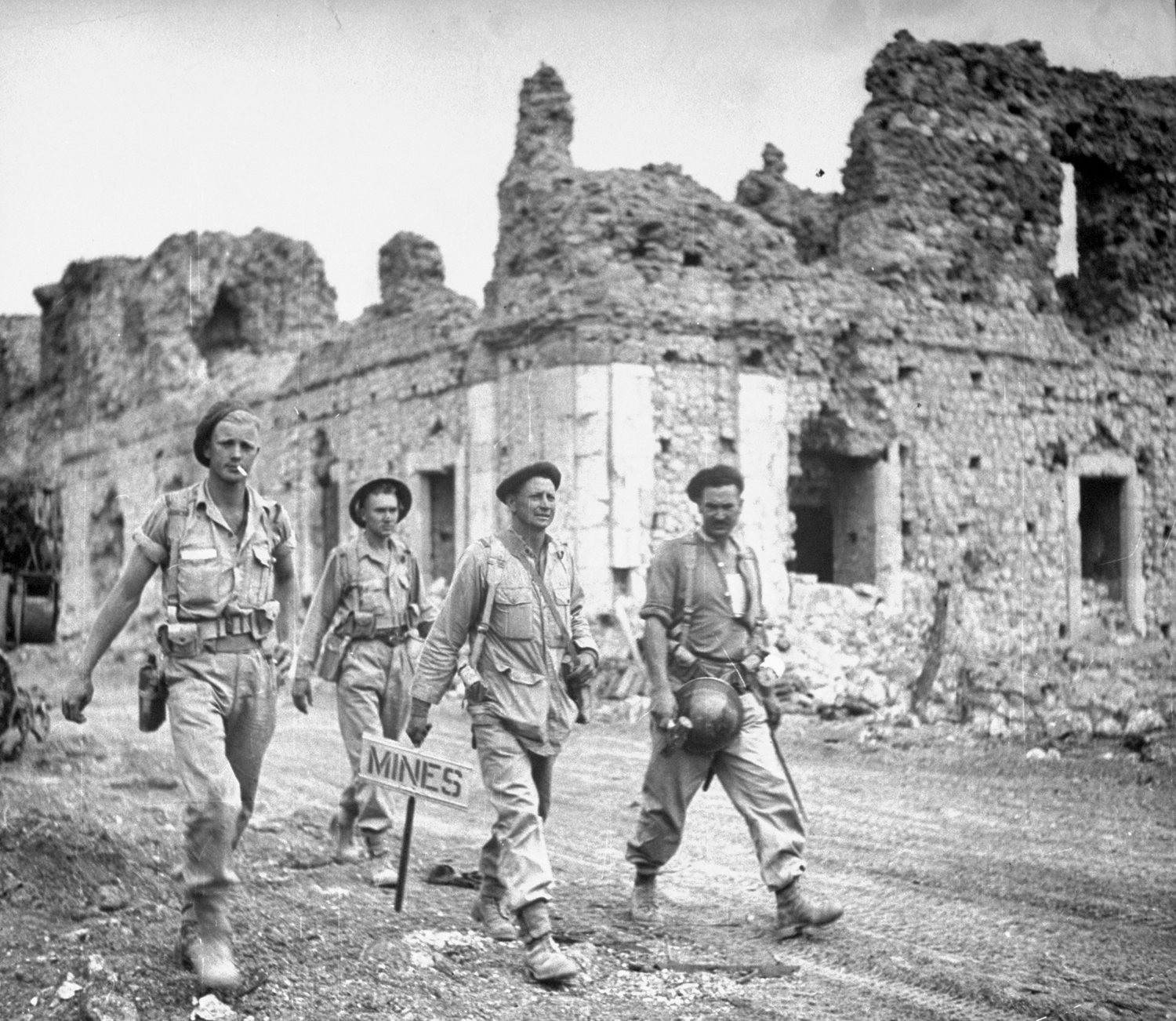 Photos of World War II Battlefield Signs