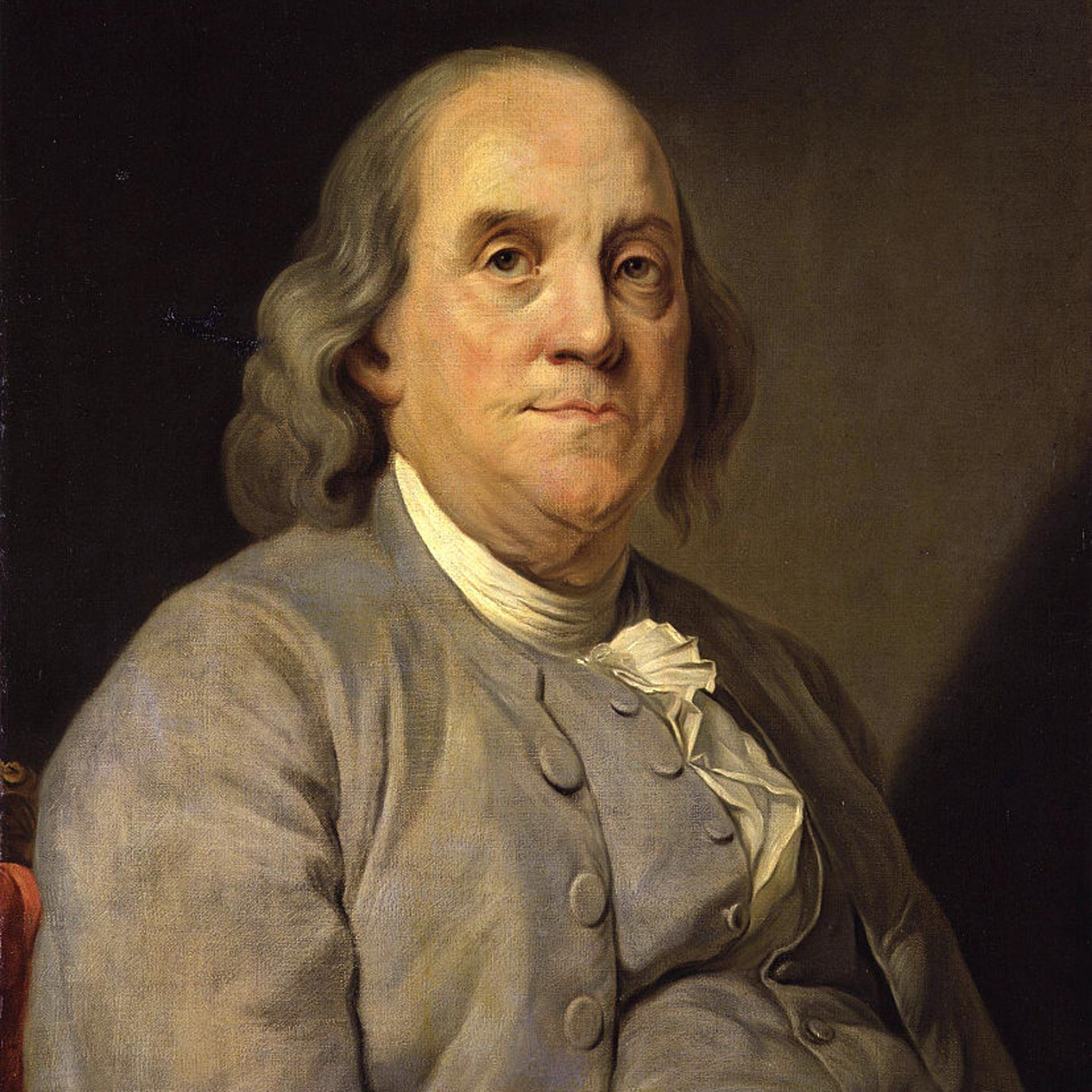 Benjamin Franklin by Joseph Siffred Duplessis