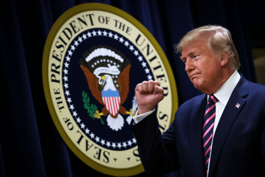 President Trump Delivers Remarks At White House Mental Health Summit