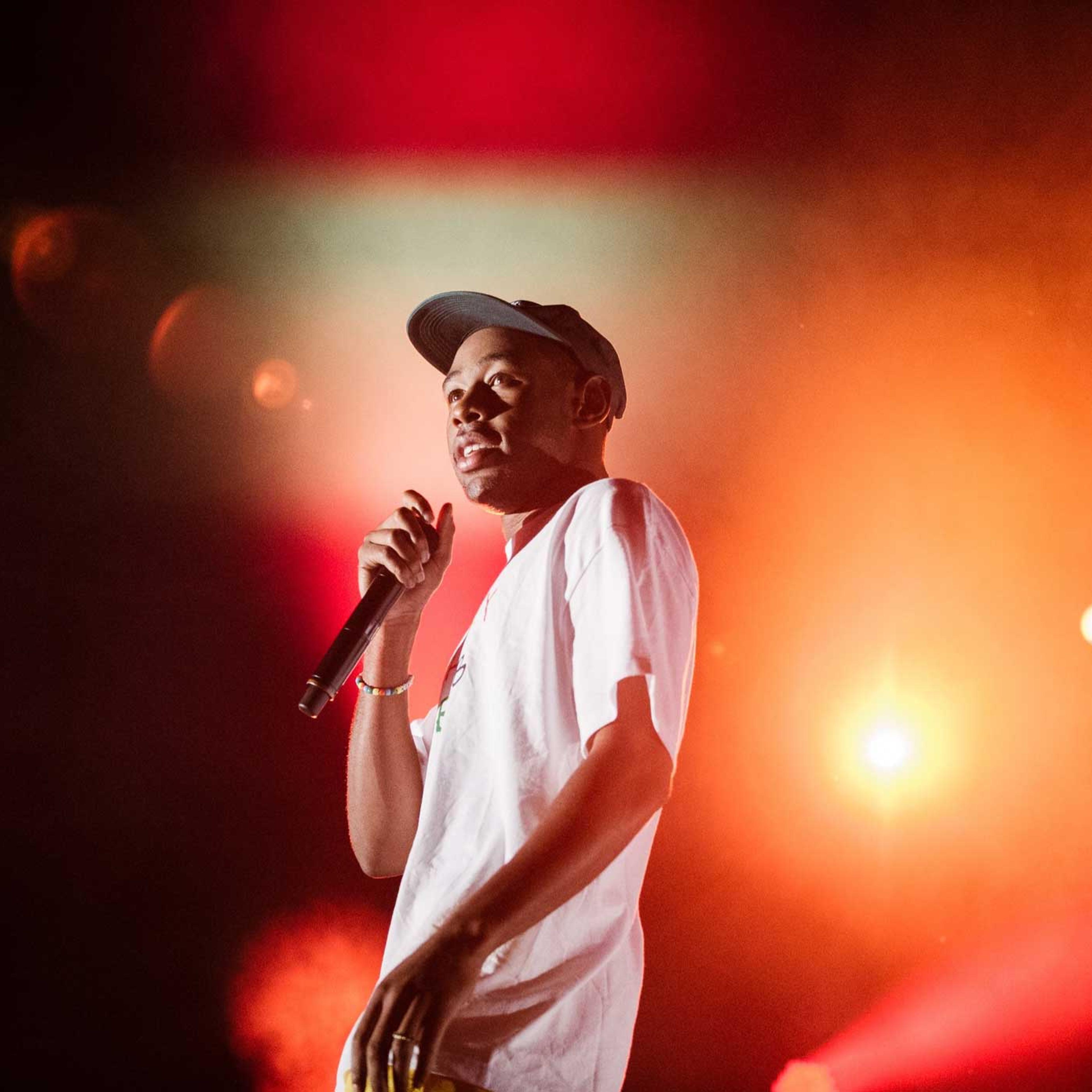 Tyler, The Creator performs live on Day Three of the Osheaga Music and Arts Festival on Aug. 2, 2015 in Montreal.