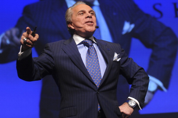 Joe Plumeri speaks during the Skybridge Alternatives (SALT) conference in Las Vegas on May 10, 2012.