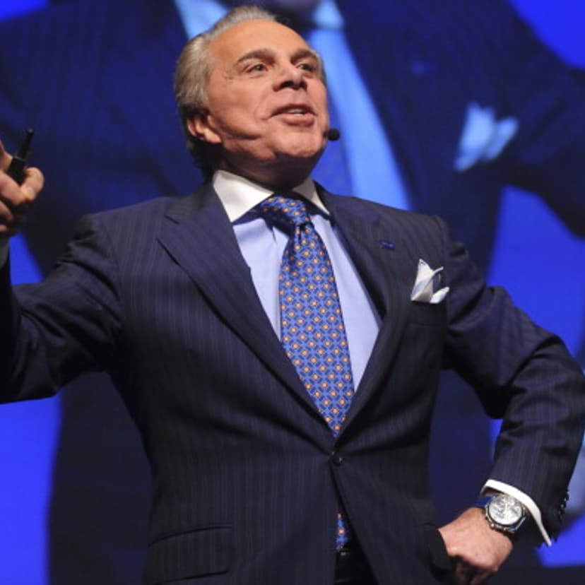 Joe Plumeri speaks during the Skybridge Alternatives (SALT) conference in Las Vegas on May 10, 2012.