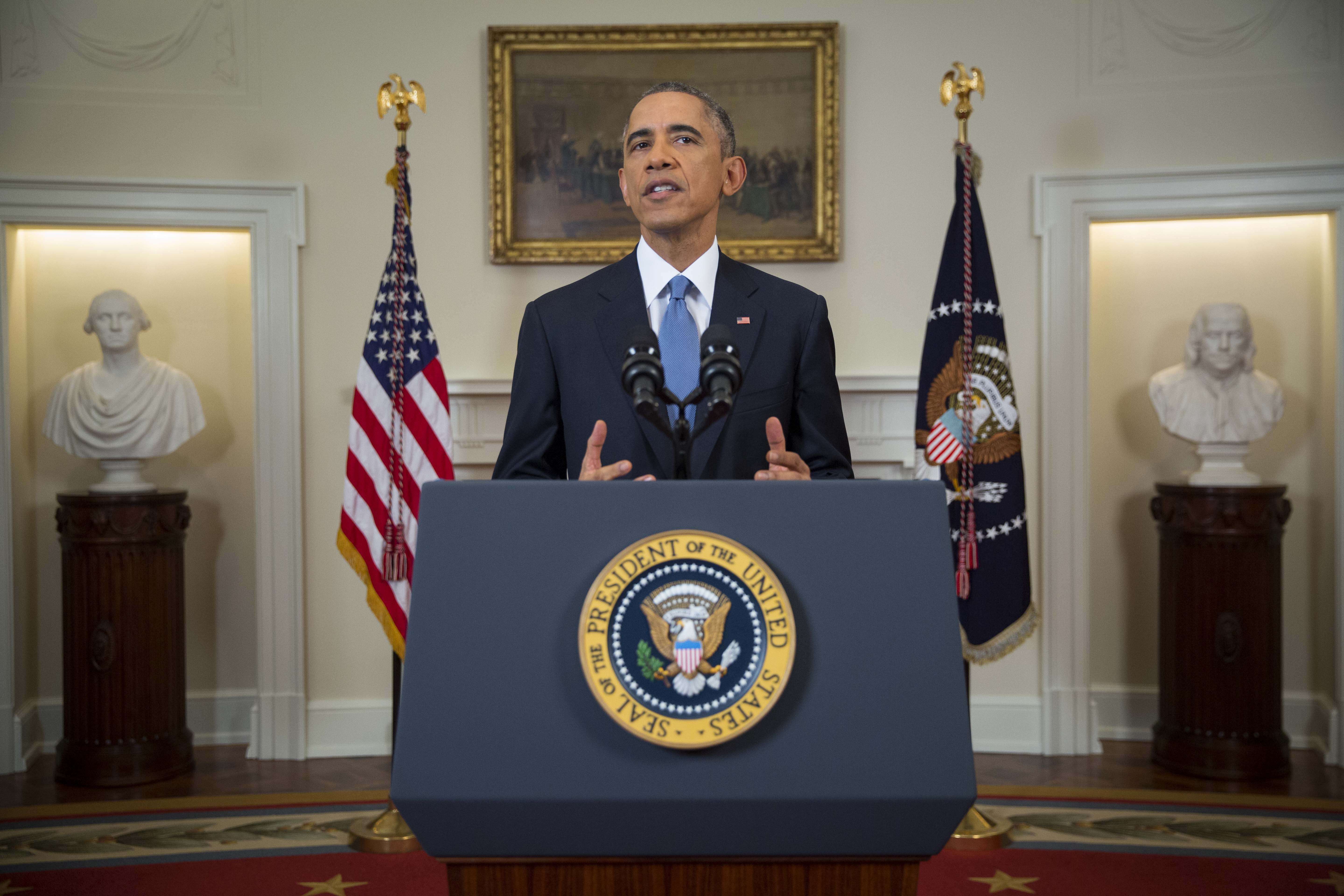 President Obama Makes Statement On U.S. Cuba Policy