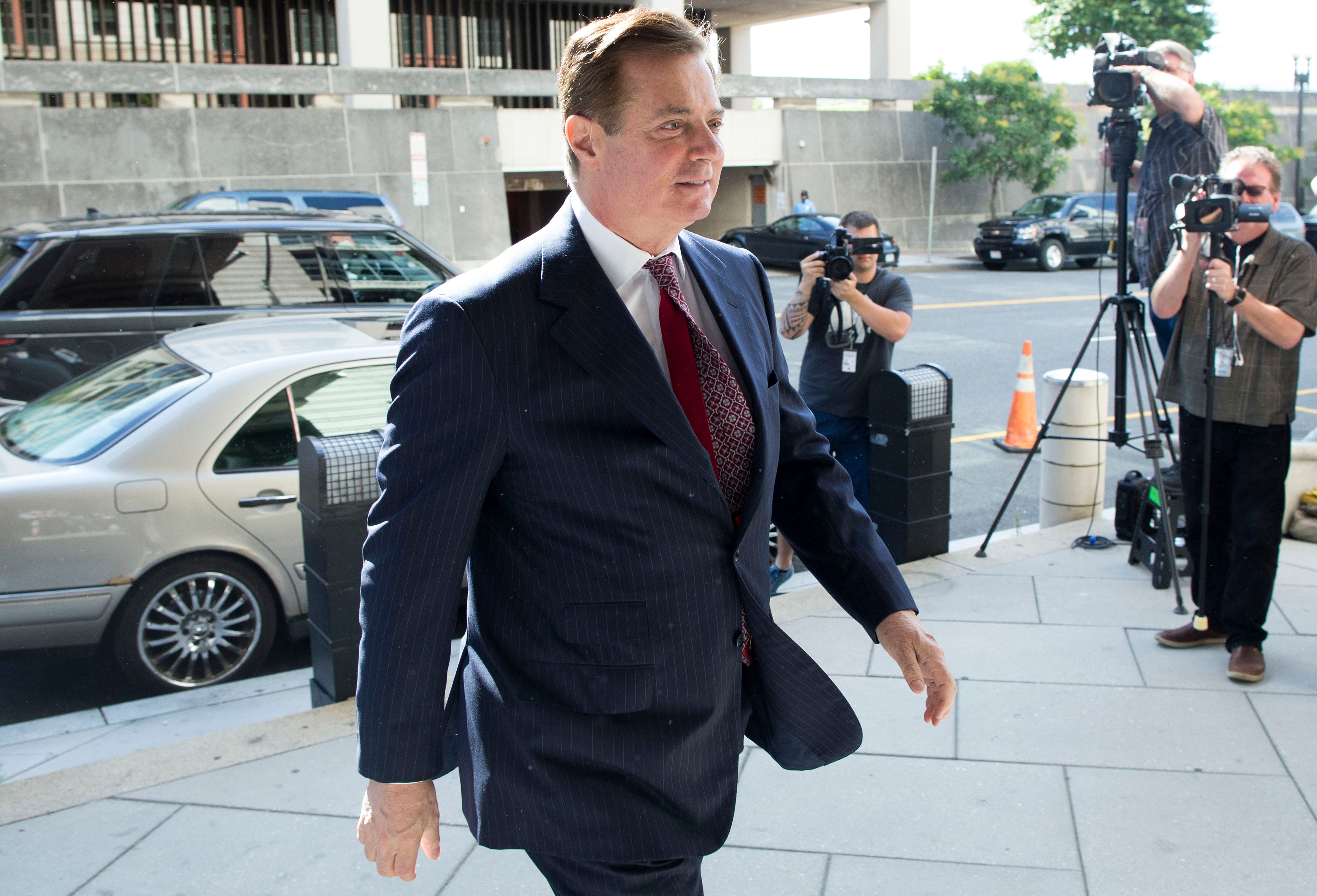 Former Trump Campaign Manager Paul Manafort, Washington, USA - 15 Jun 2018