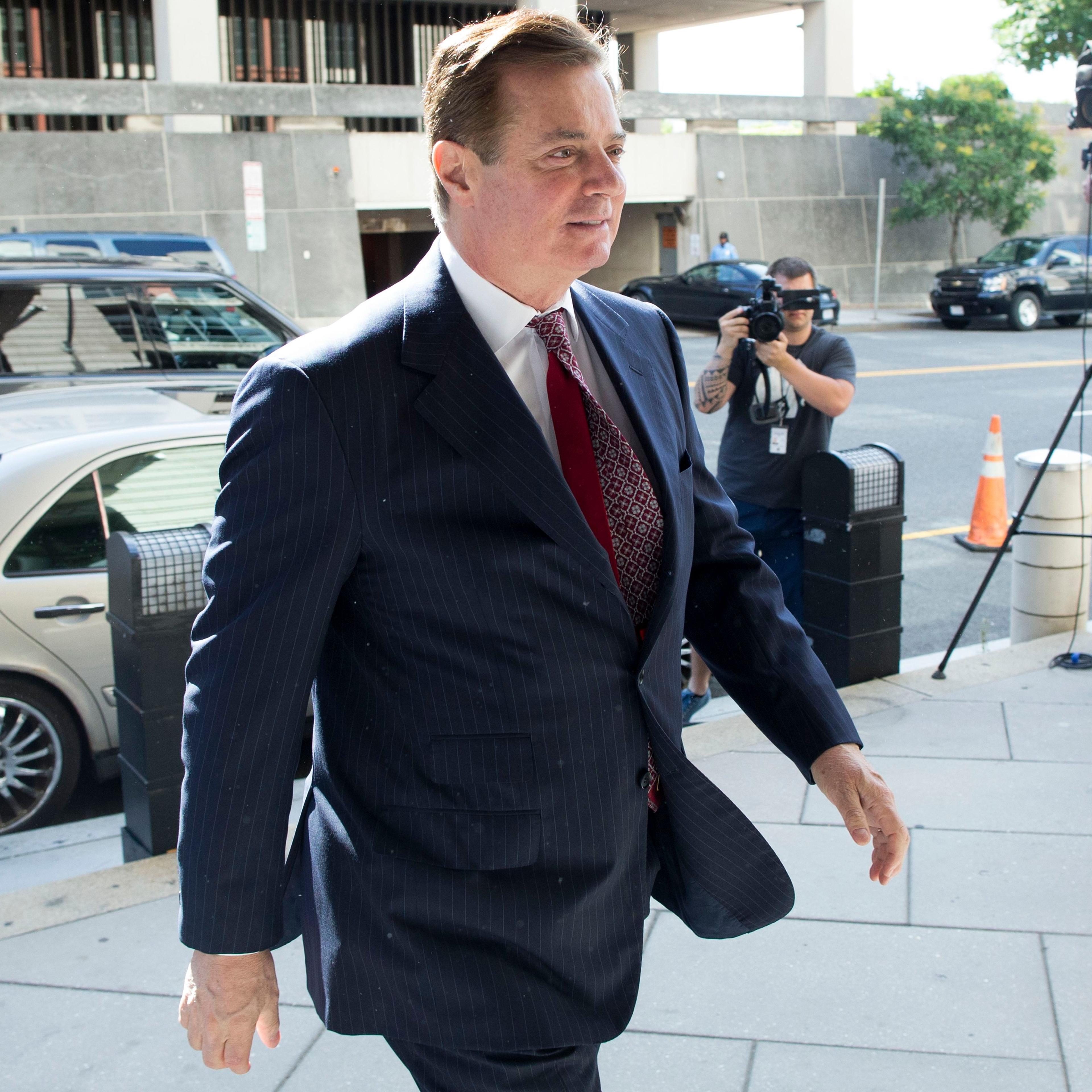 Former Trump Campaign Manager Paul Manafort, Washington, USA - 15 Jun 2018