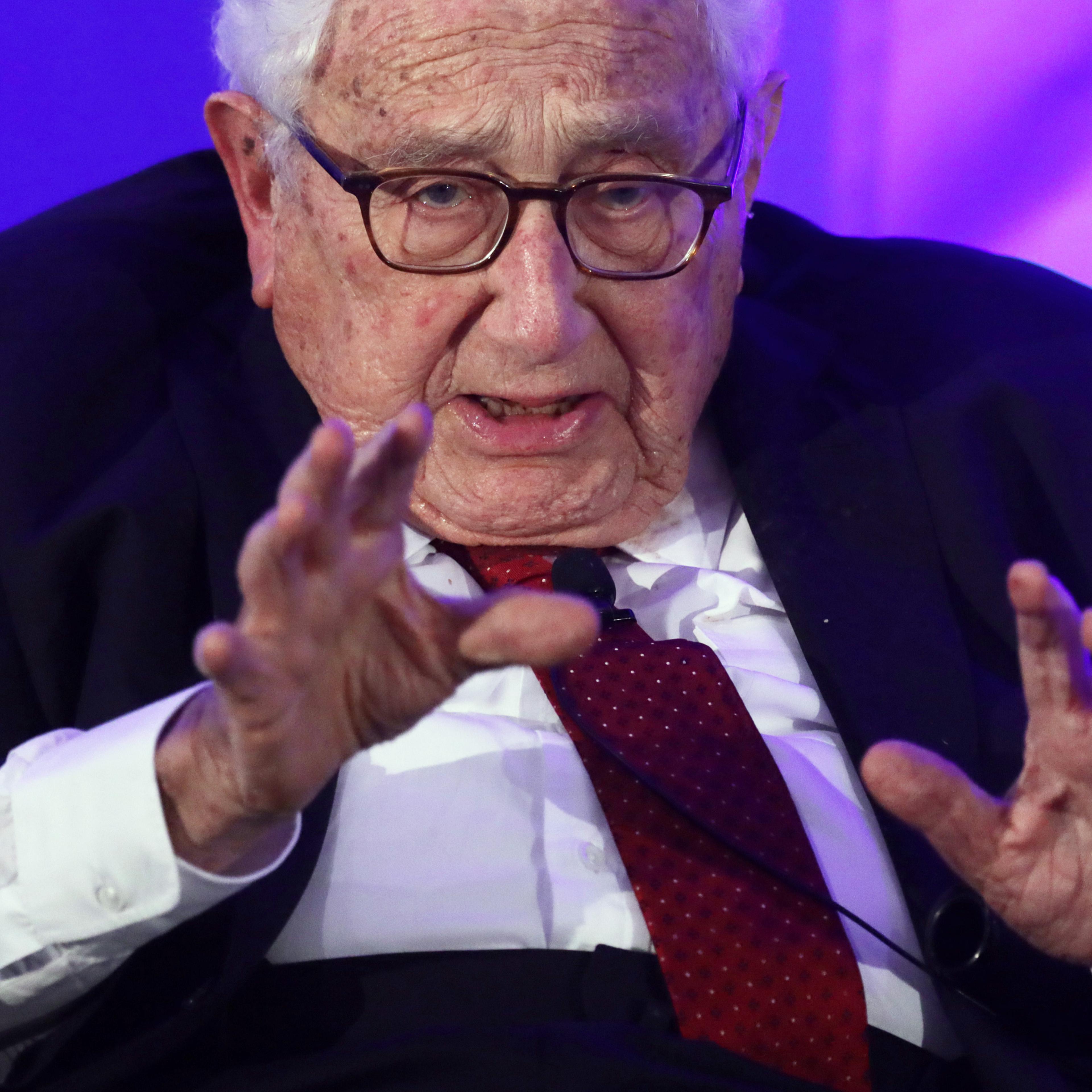 Henry Kissinger and Eric Schmidt