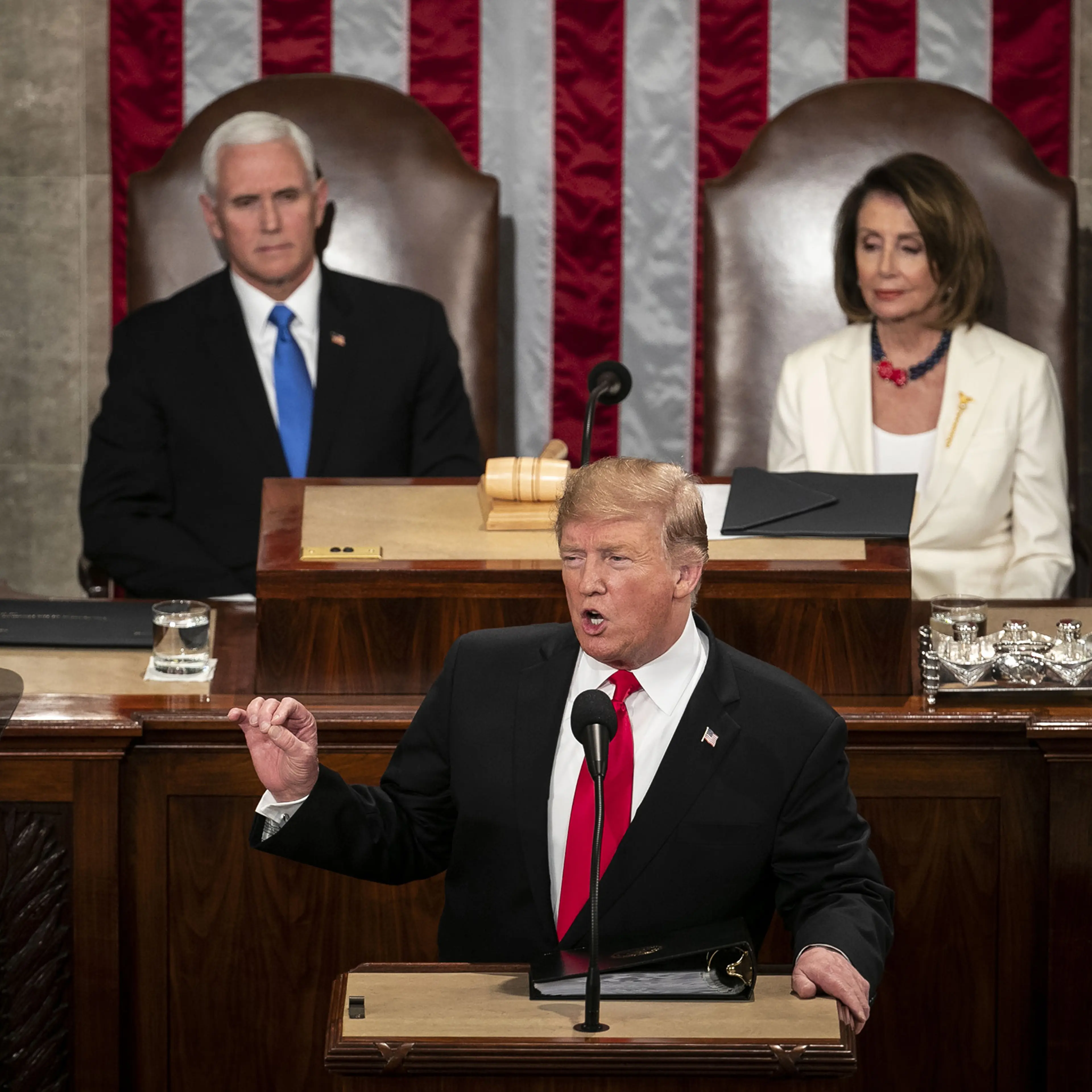 President Trump Delivers State Of The Union Address
