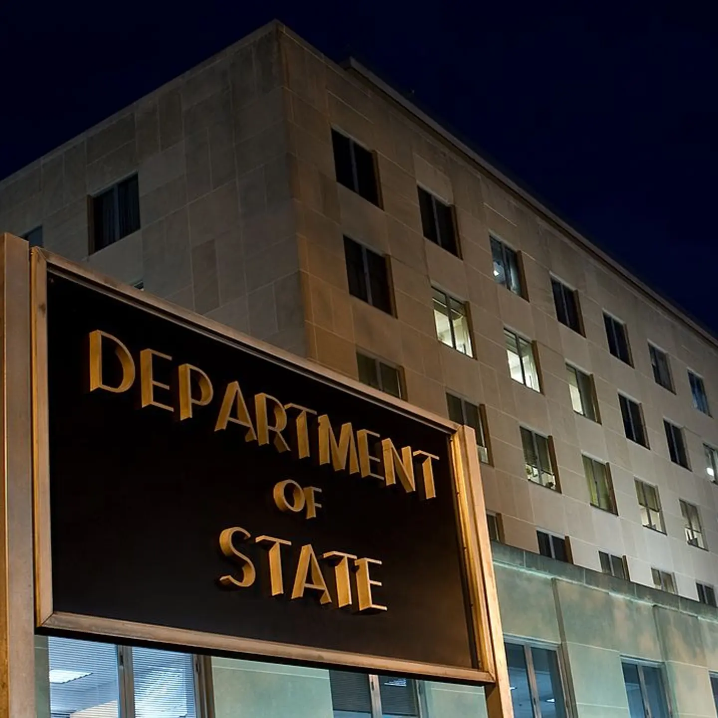 The US State Department is seen on Novem