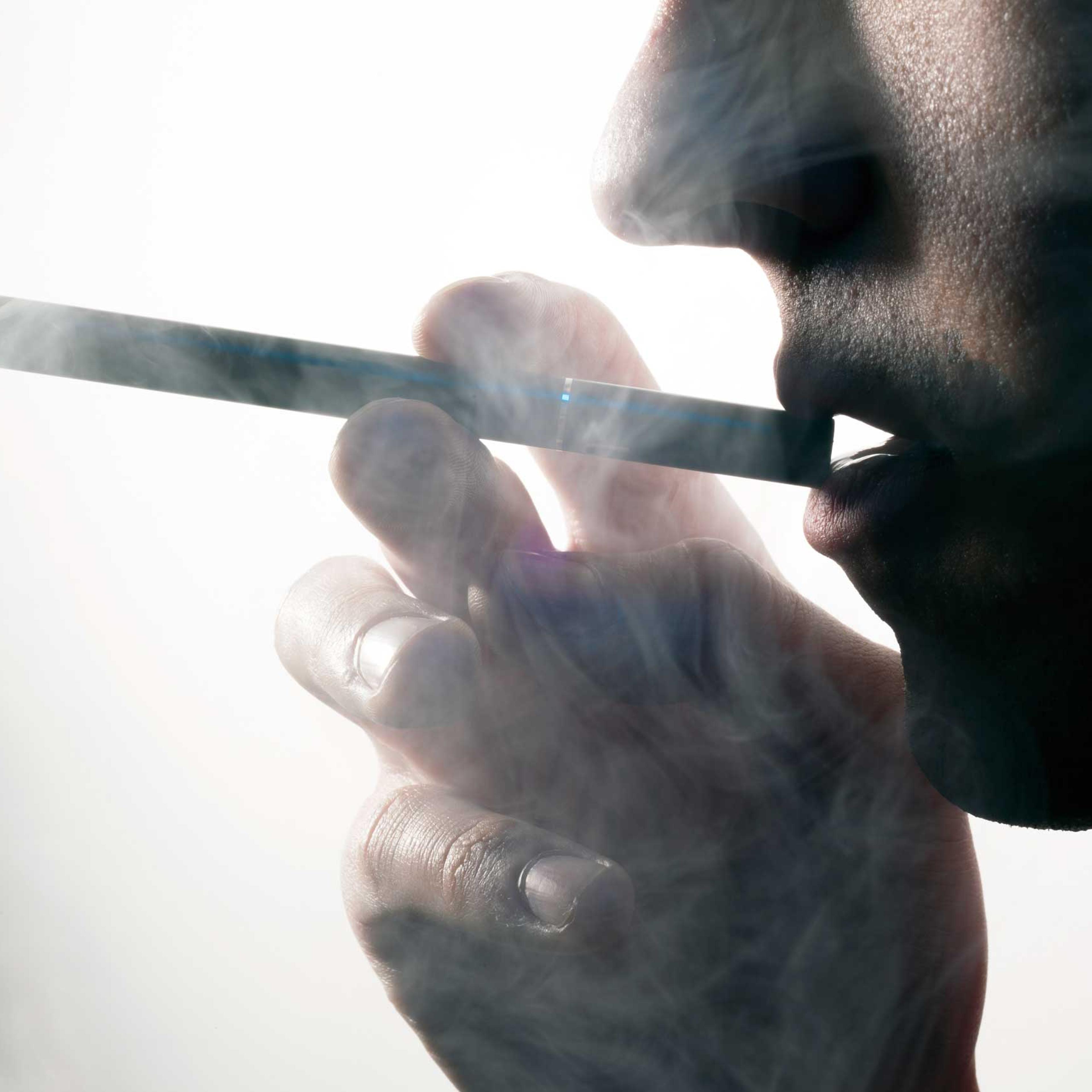 TIME.com stock photos E-Cig Electronic Cigarette Smoke