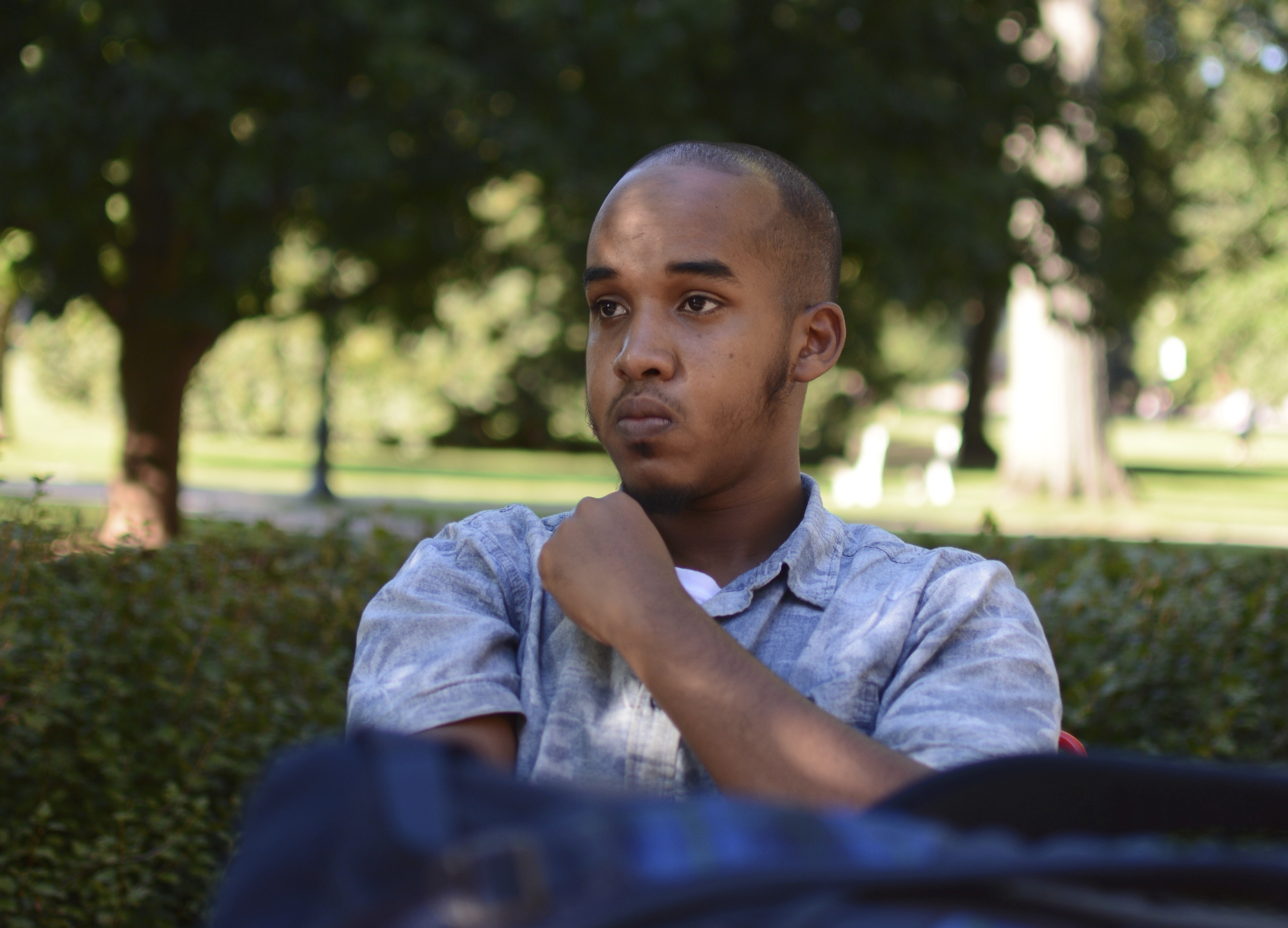 This August 2016 image provided by The Lantern shows Abdul Razak Ali Artan in Columbus, Ohio.